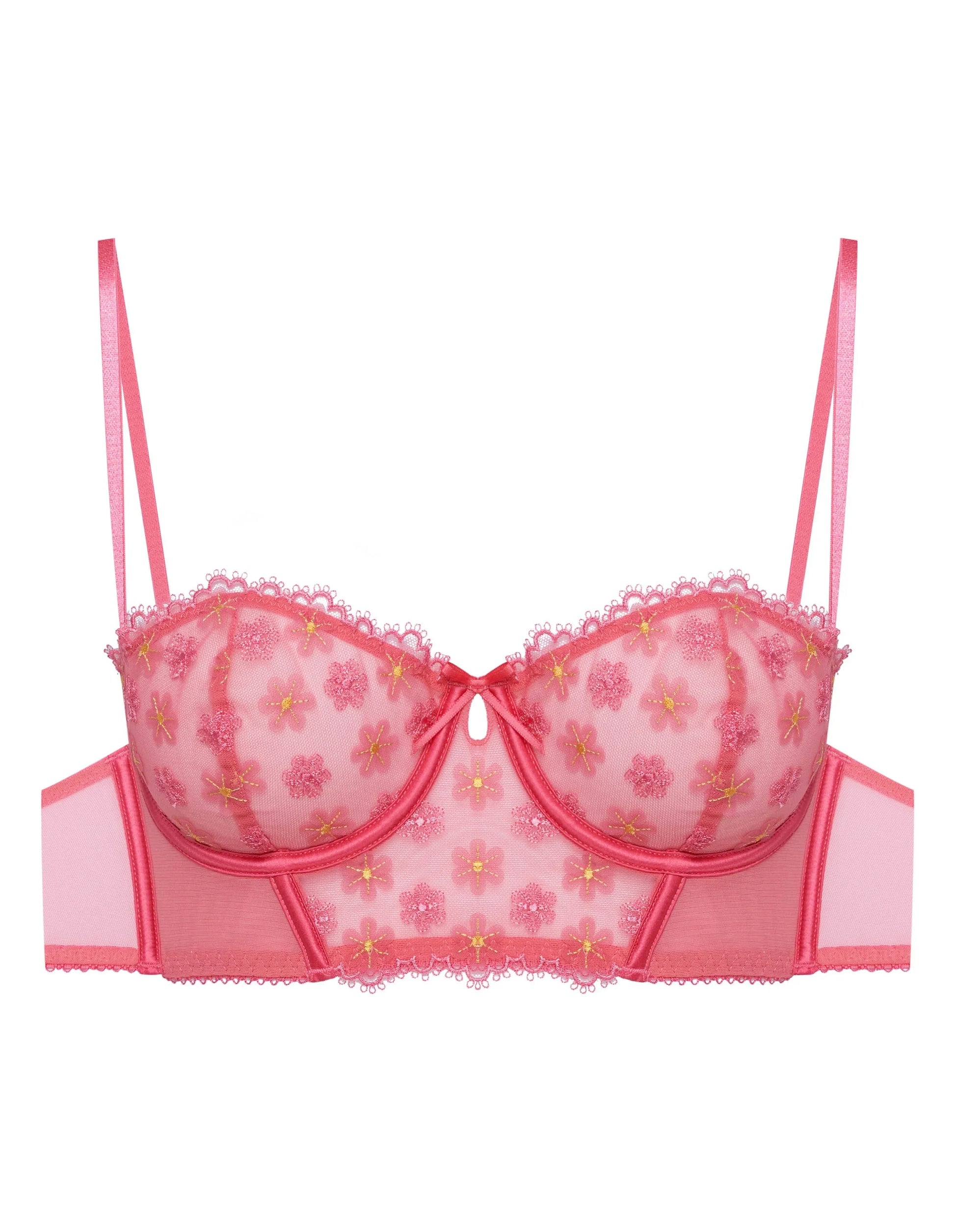 Soft bra Bloomy Hot pink - 6