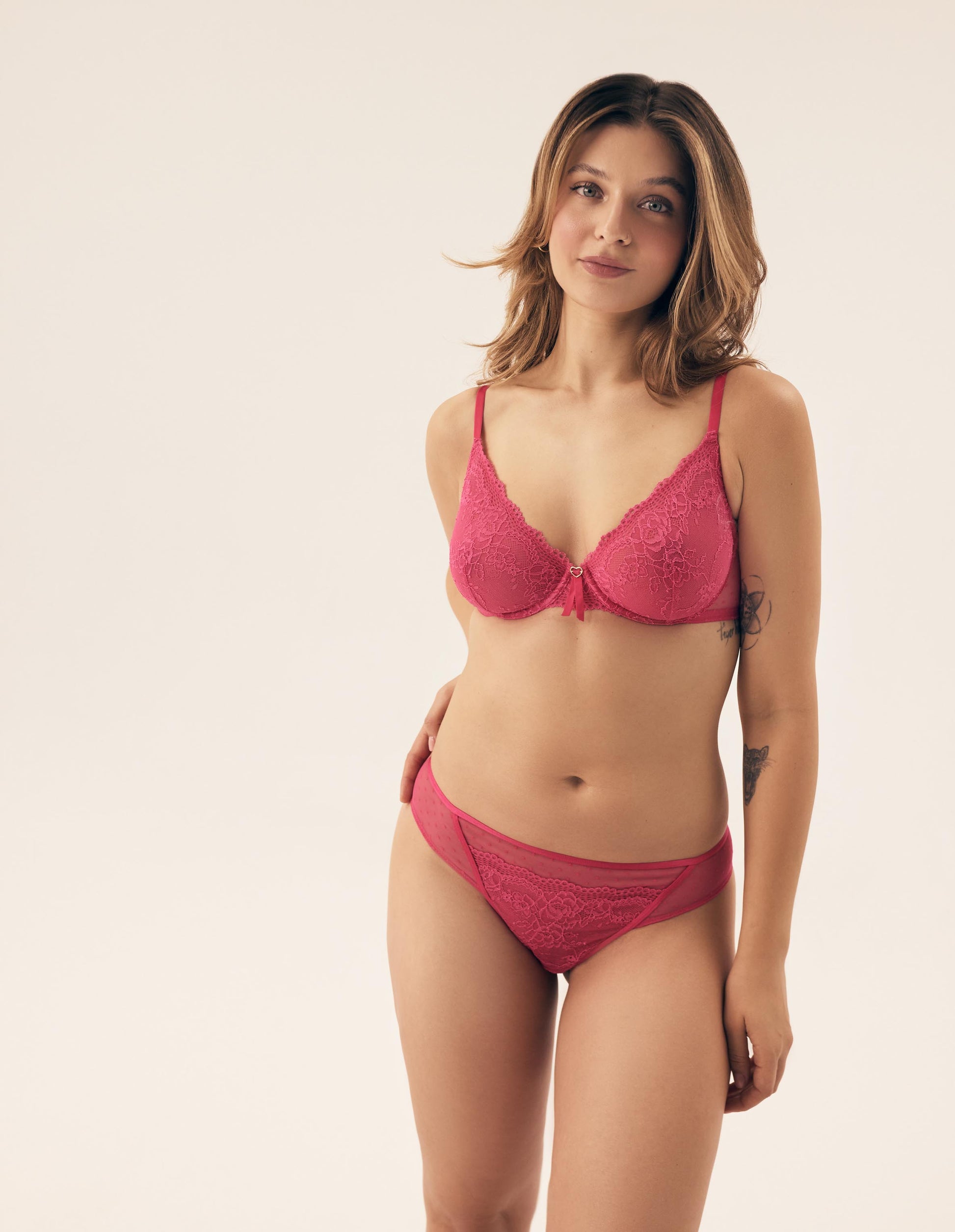 Soft bra Bloovii Verina Hot pink - 4