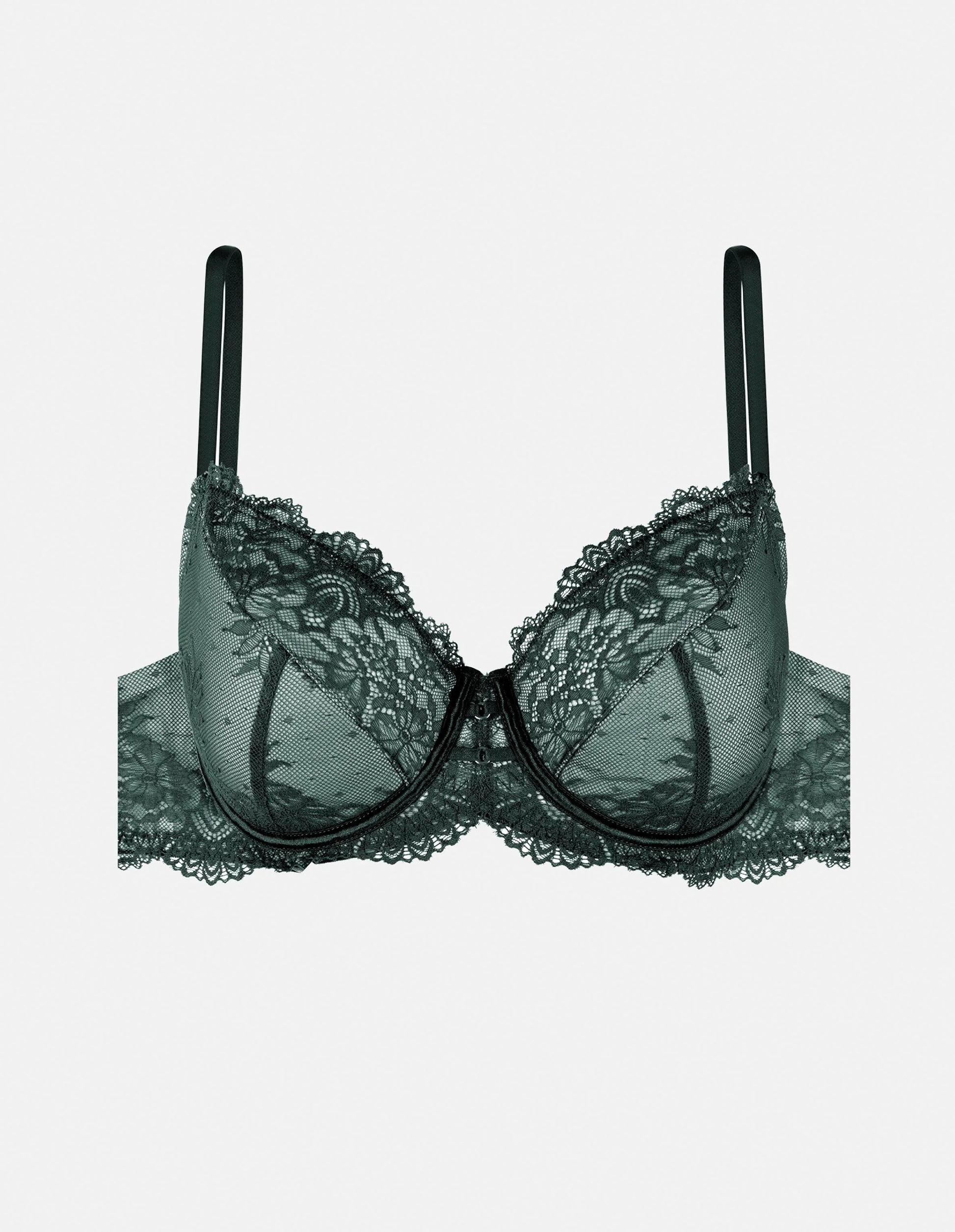 Semi-padded bra Ramira Dark green - Avarrra