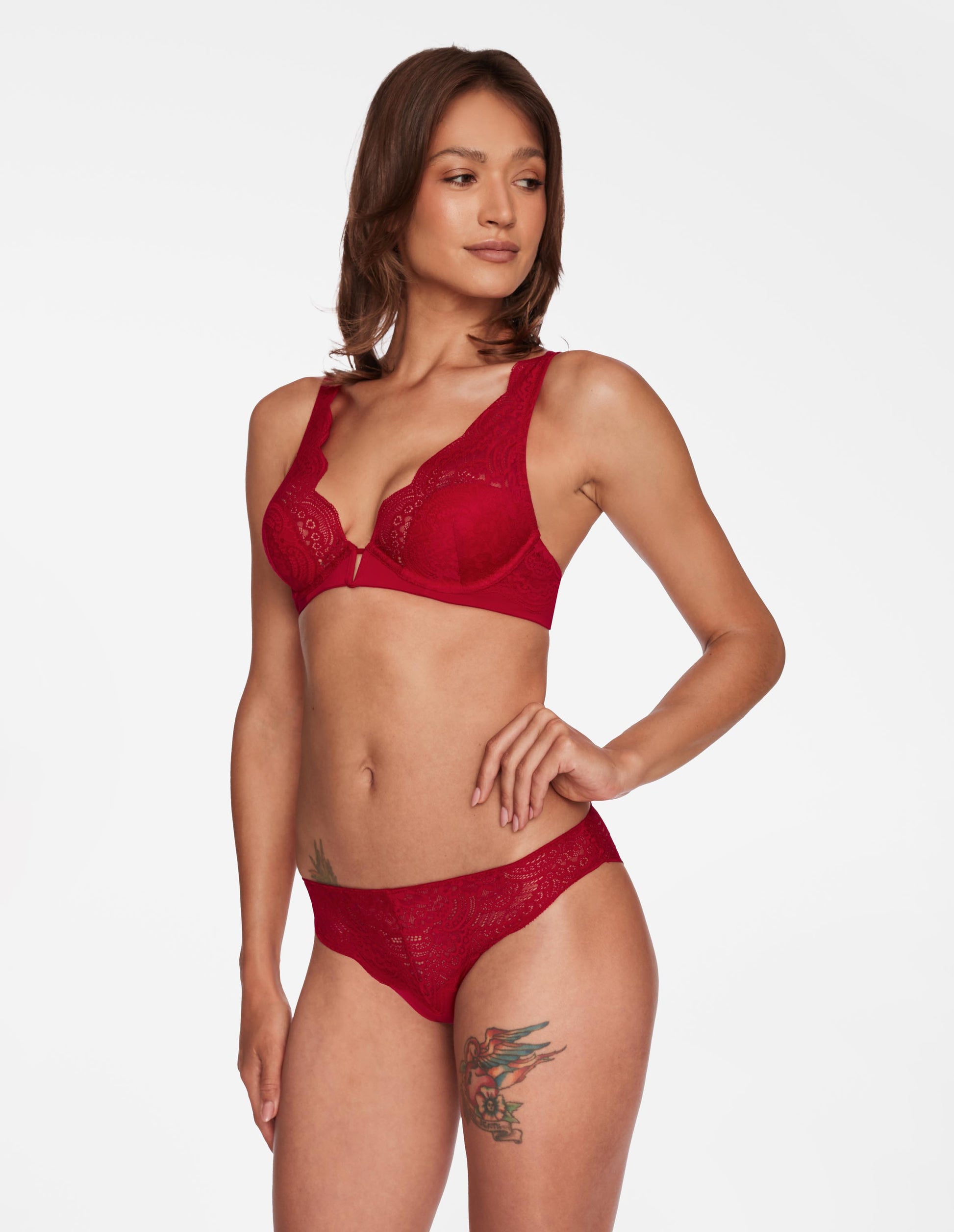 Padded bra Telima Red - 5