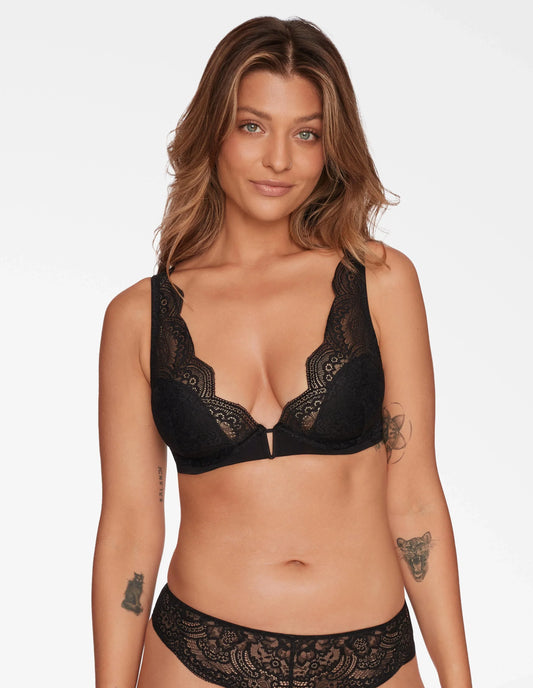 Padded bra Telima Black