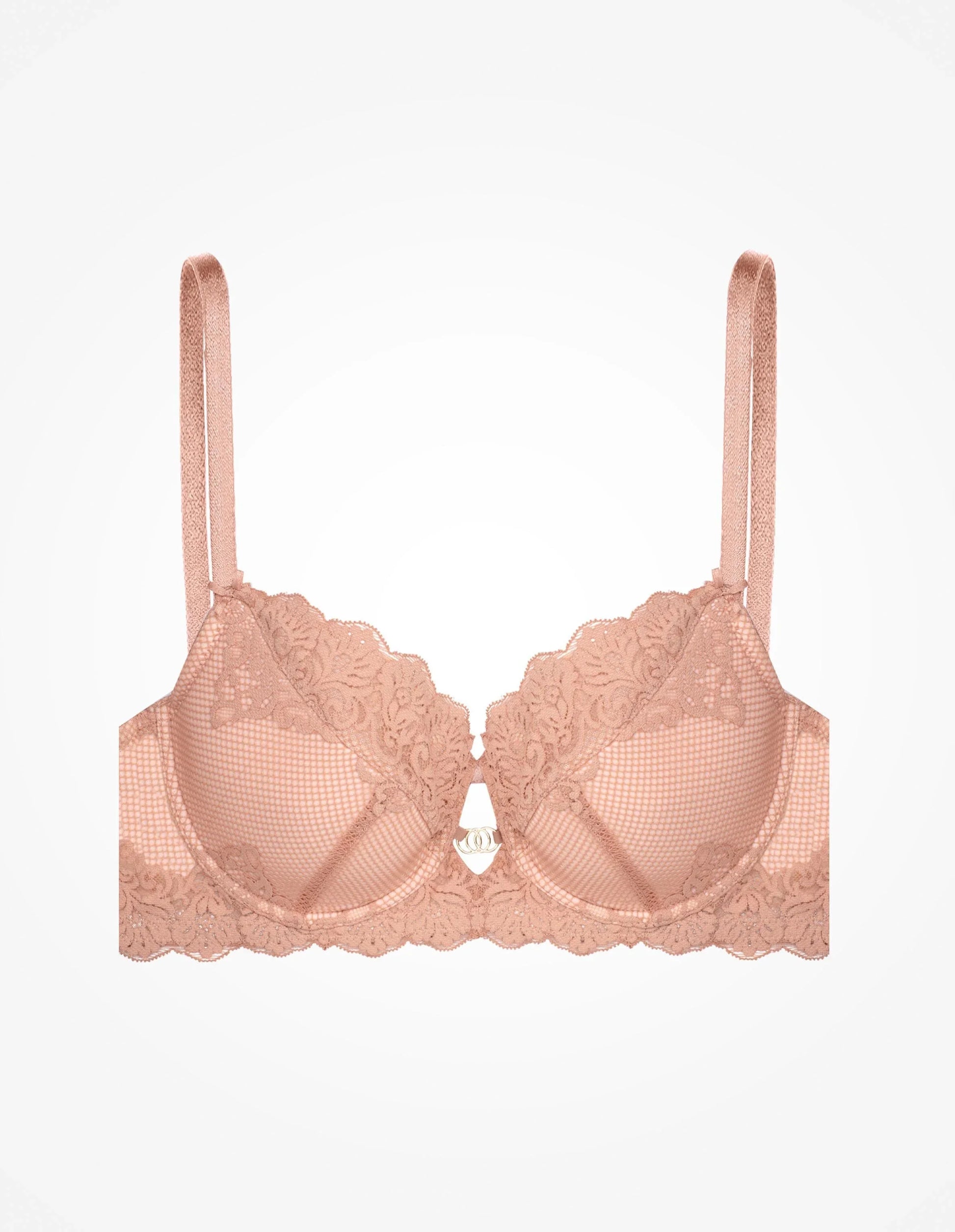 Semi-padded bra Darling Golden brown - Avarrra