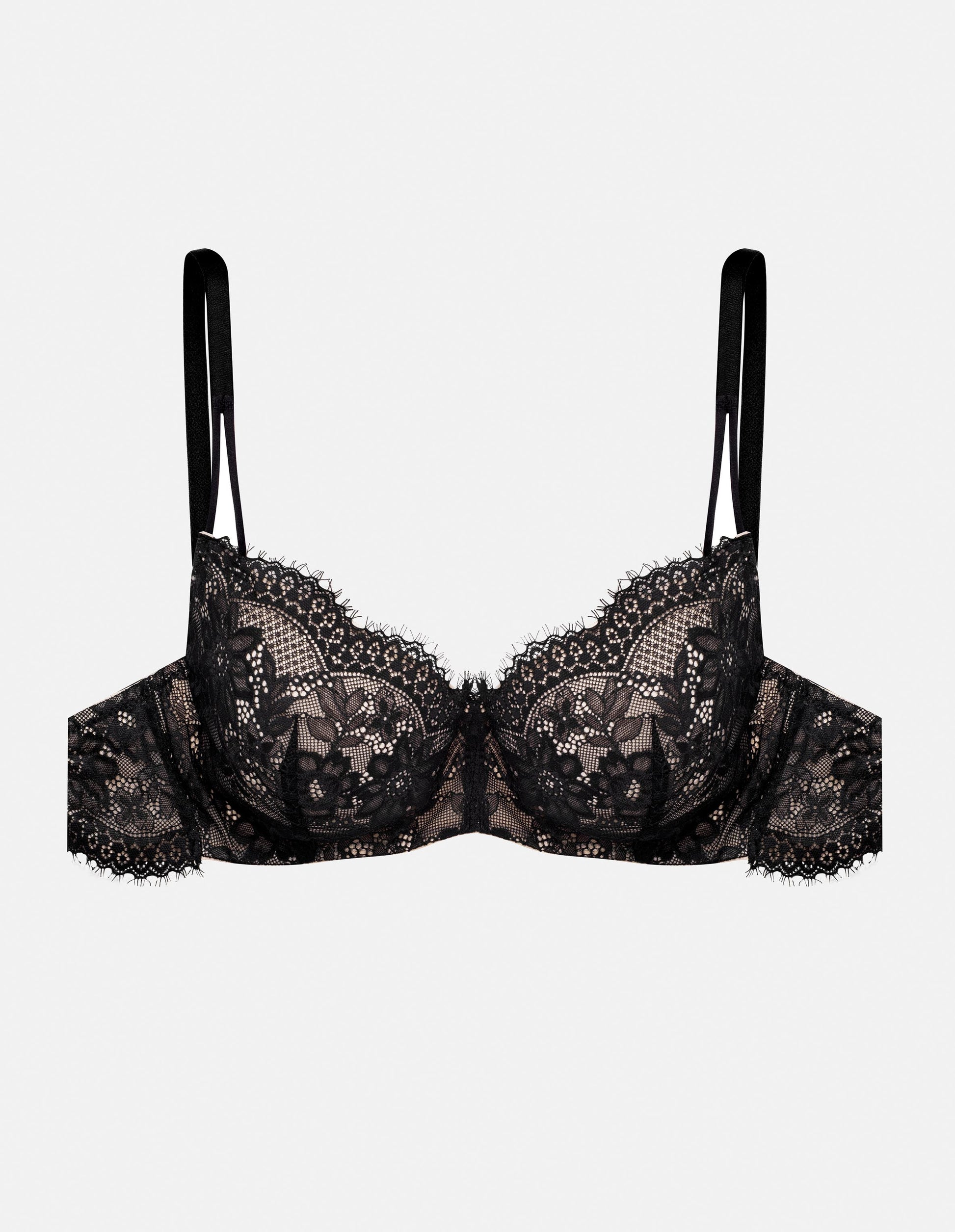 Push-up Bra Kitty Black/rose - 5