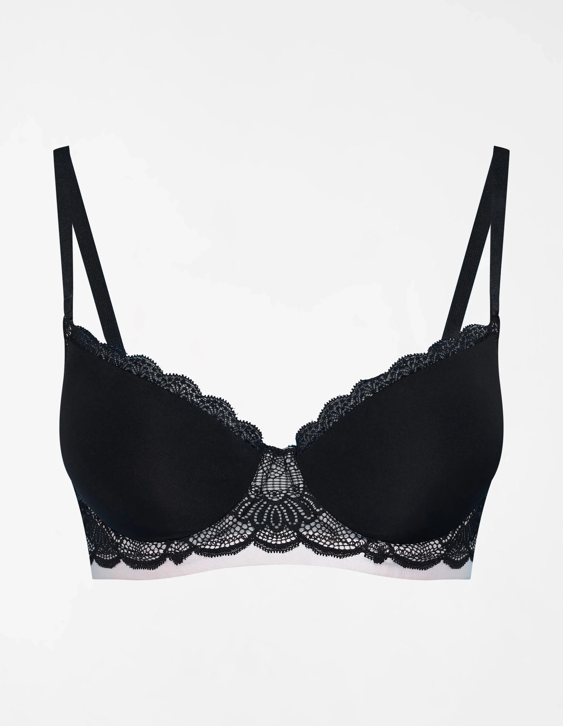 PUSH-UP BRA Salome Black/rose - 5