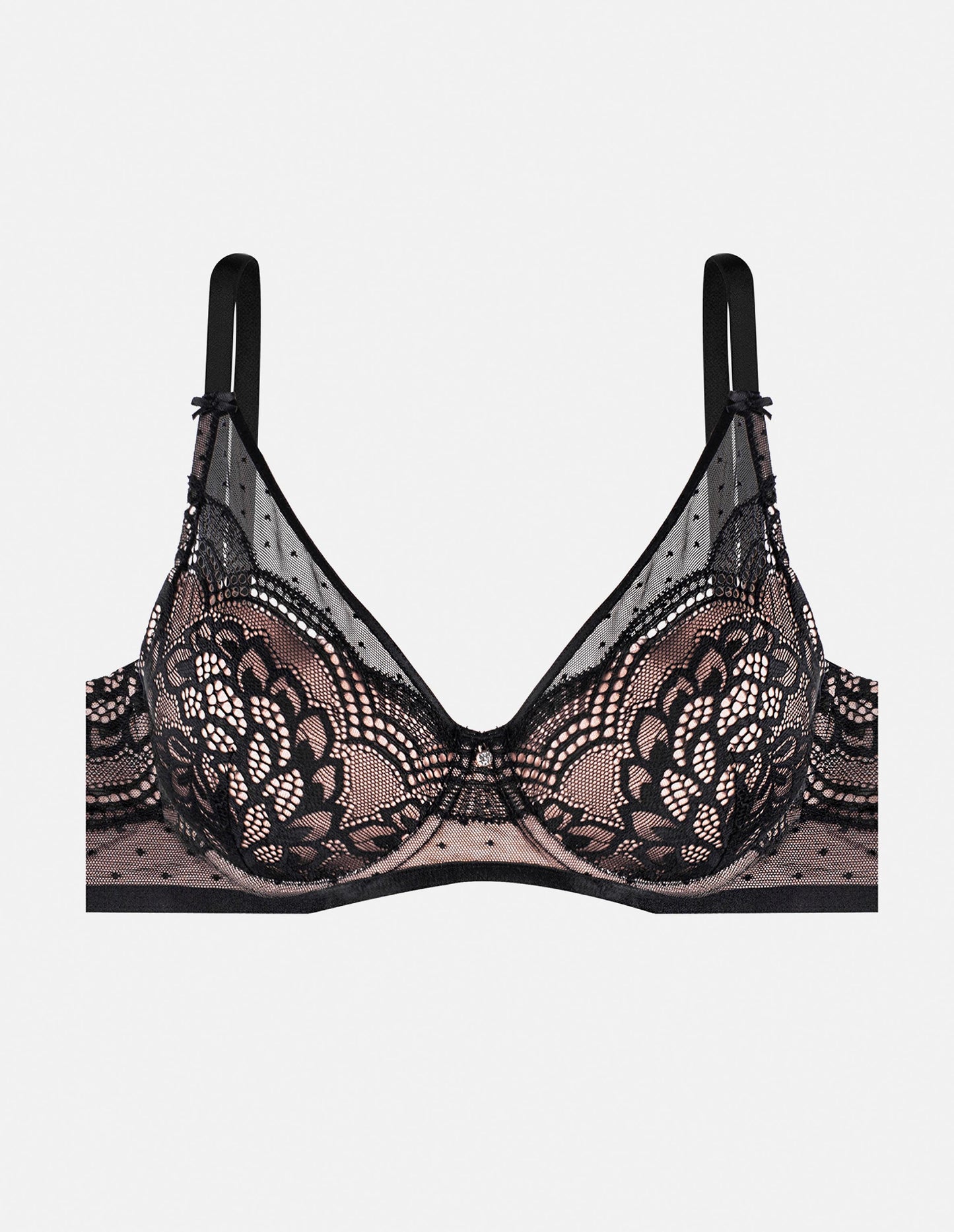 Push-up bra Tarah Black/gold - 5