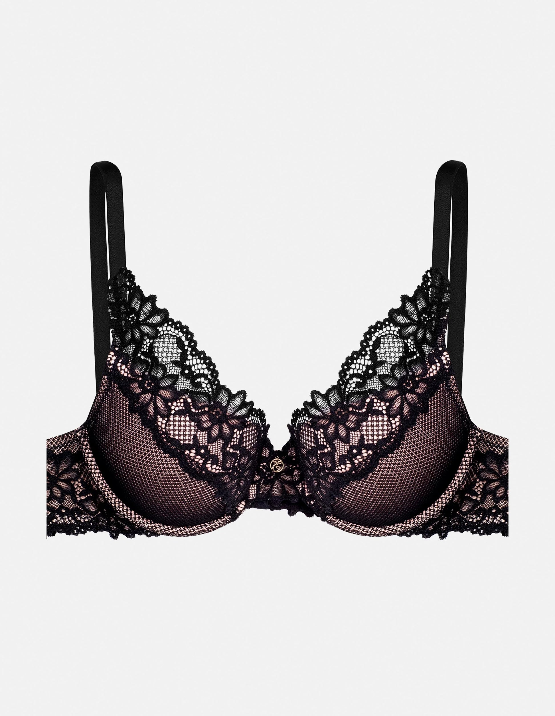 Push-up Bra Tiffie Black/gold - 4