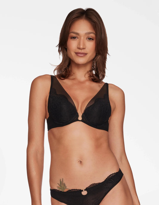 Push-up bra Tone Black