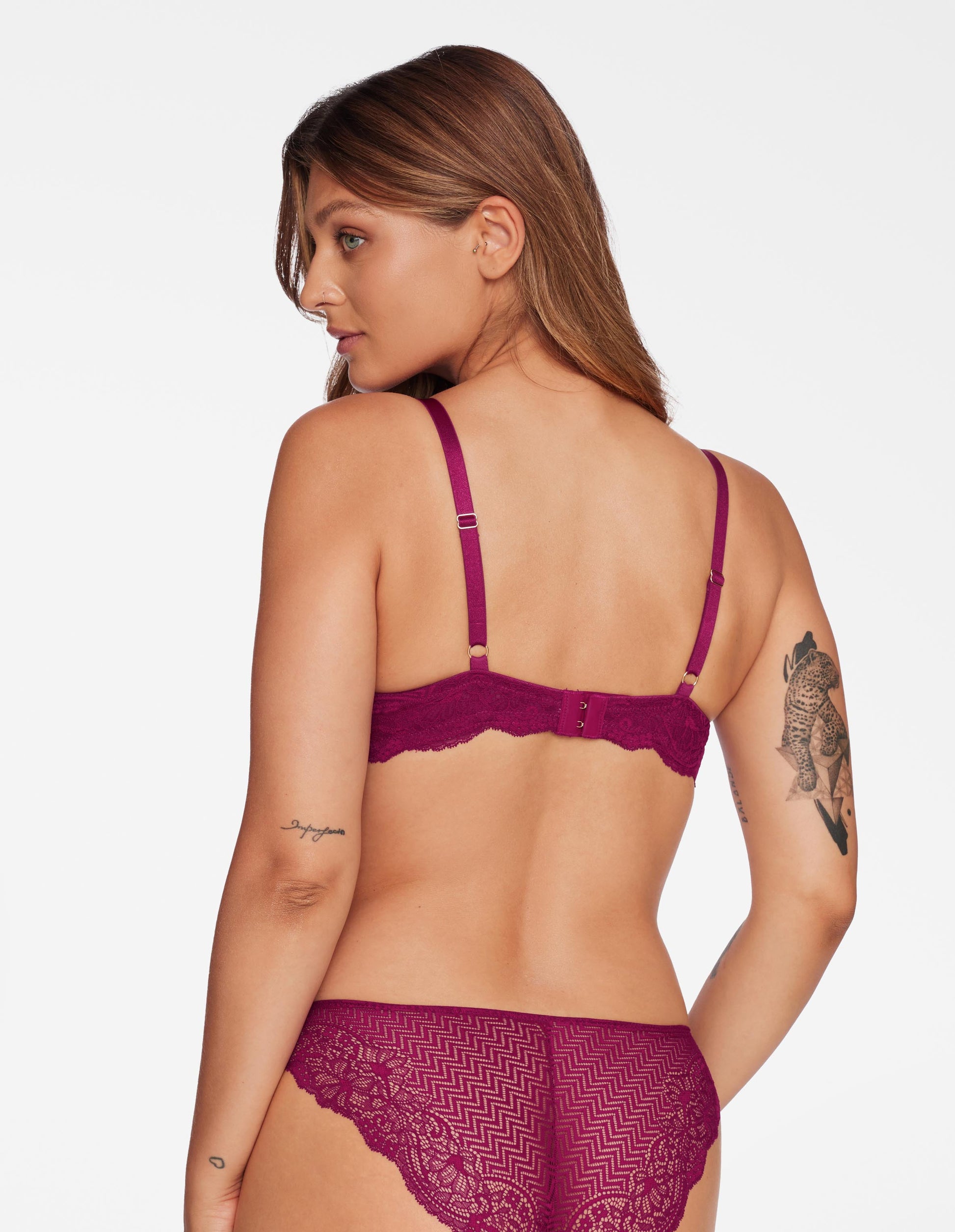Push-up bra Troia Fuchsia - 1
