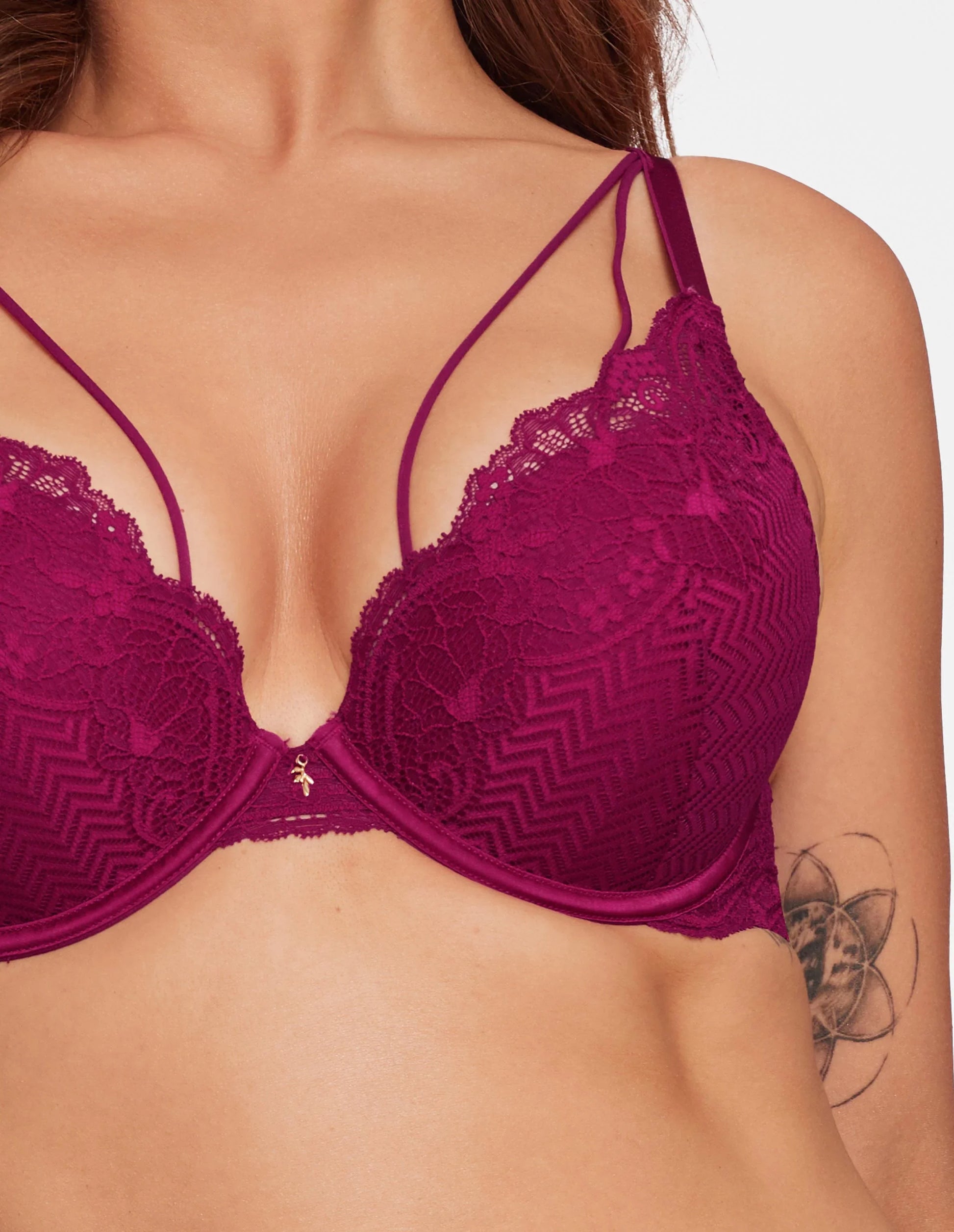 Push-up bra Troia Fuchsia - 2