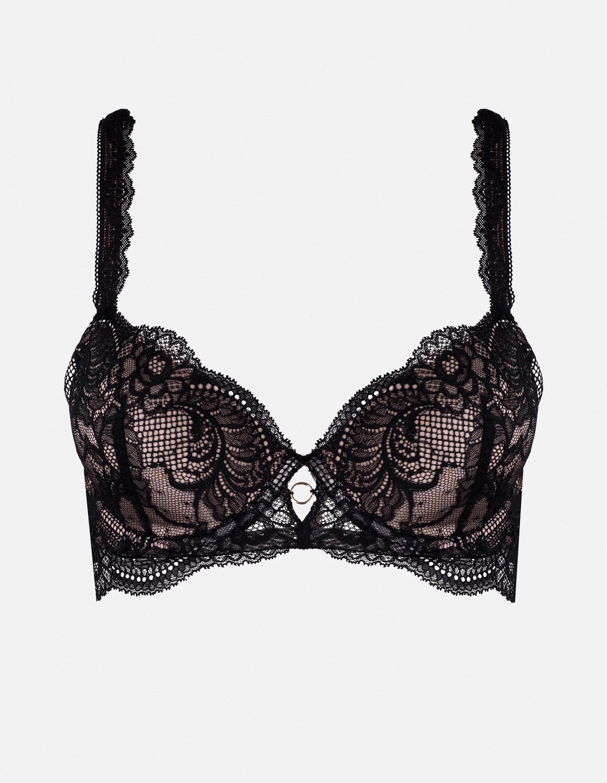 Push-up bra Tulia Black/gold - 6