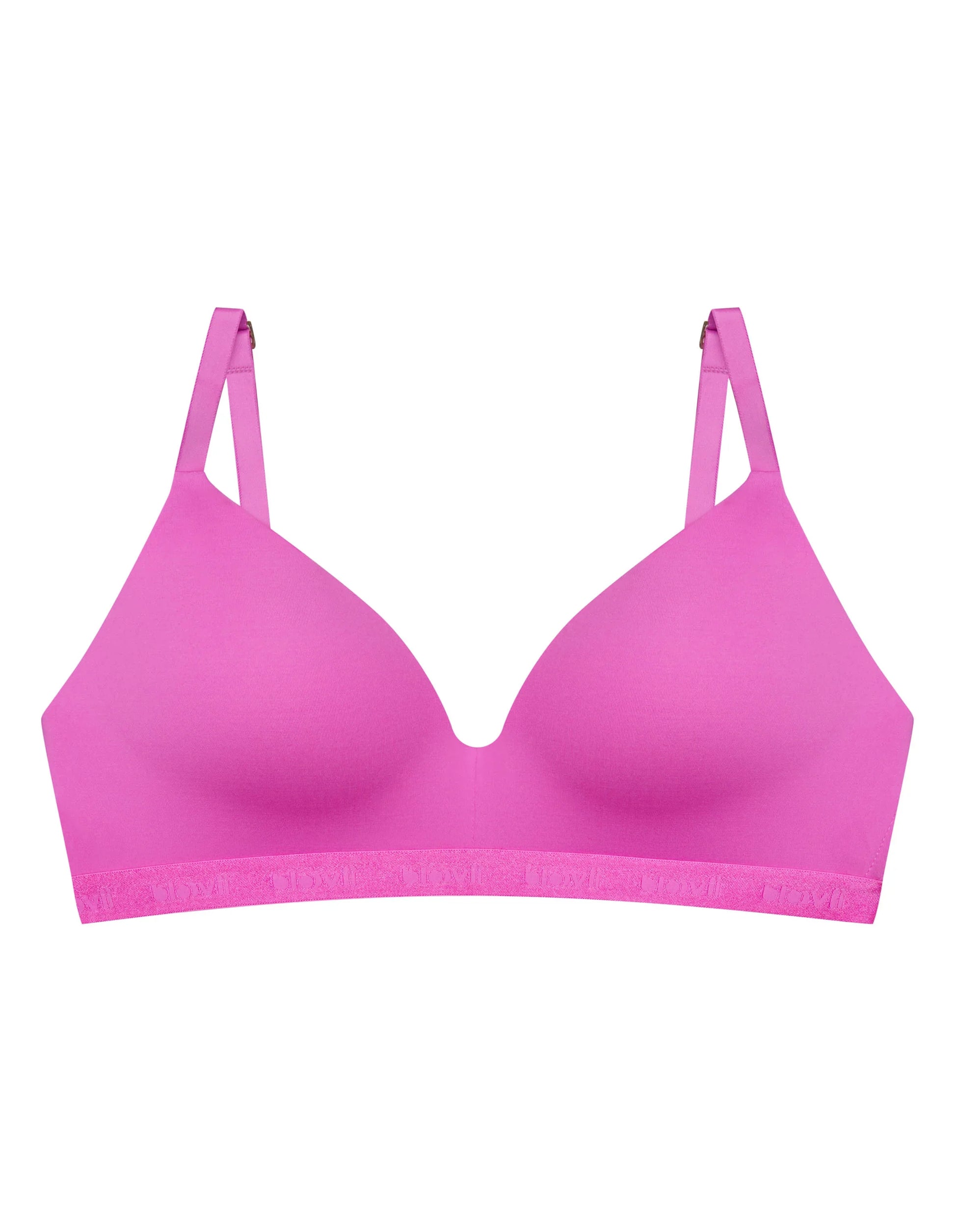 Padded bra Bloovii Lellow Hot pink - 4