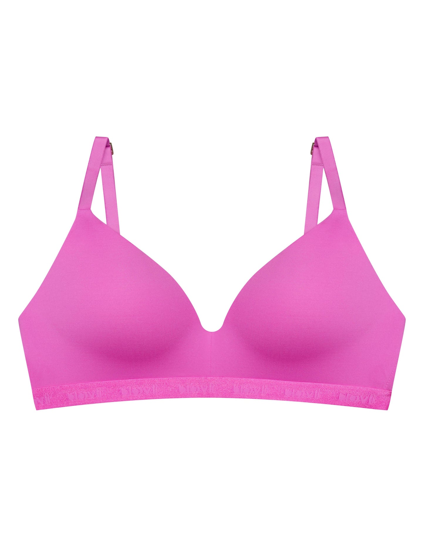 Padded bra Bloovii Lellow Hot pink - 4