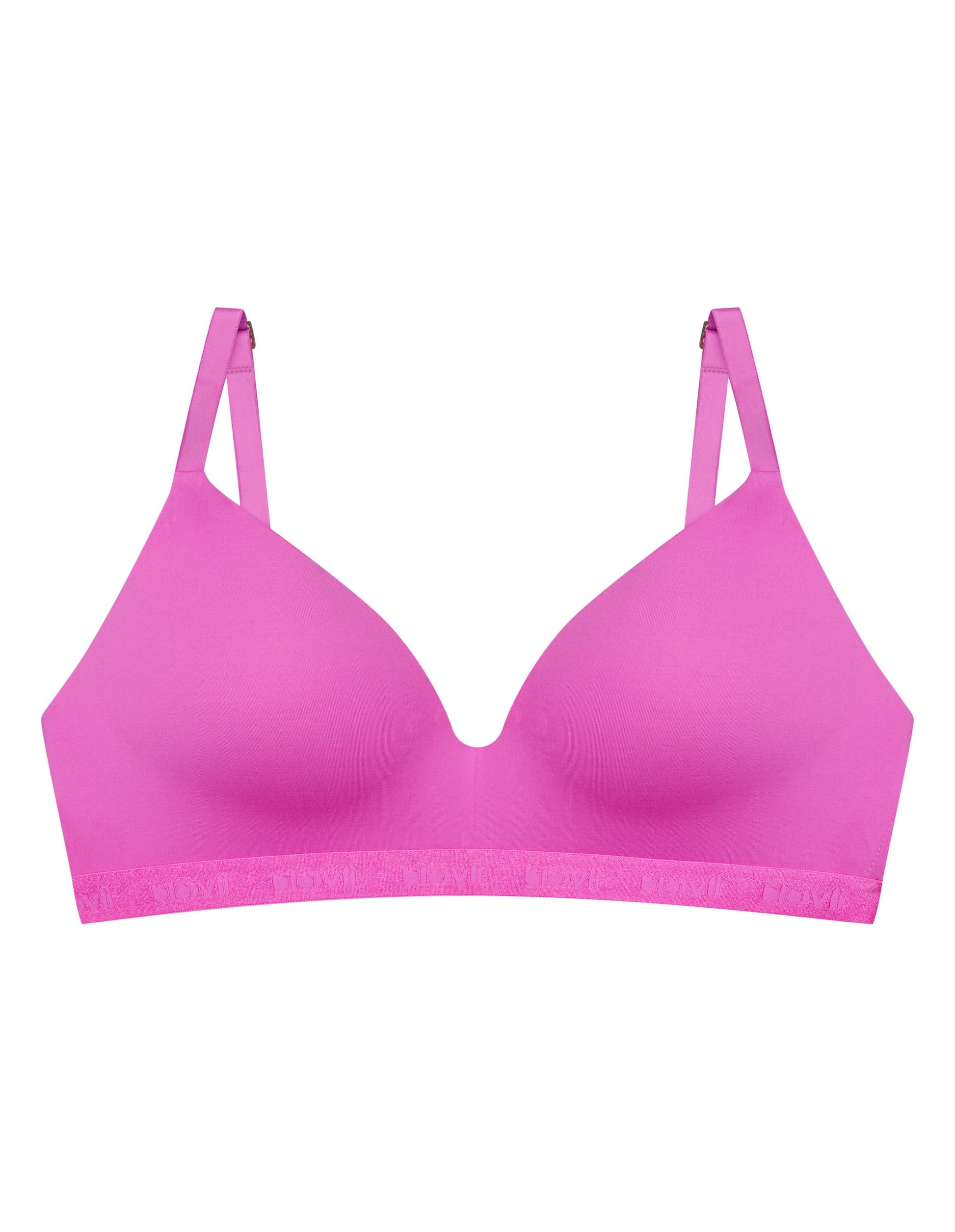 Padded bra Bloovii Lellow Hot pink - 4