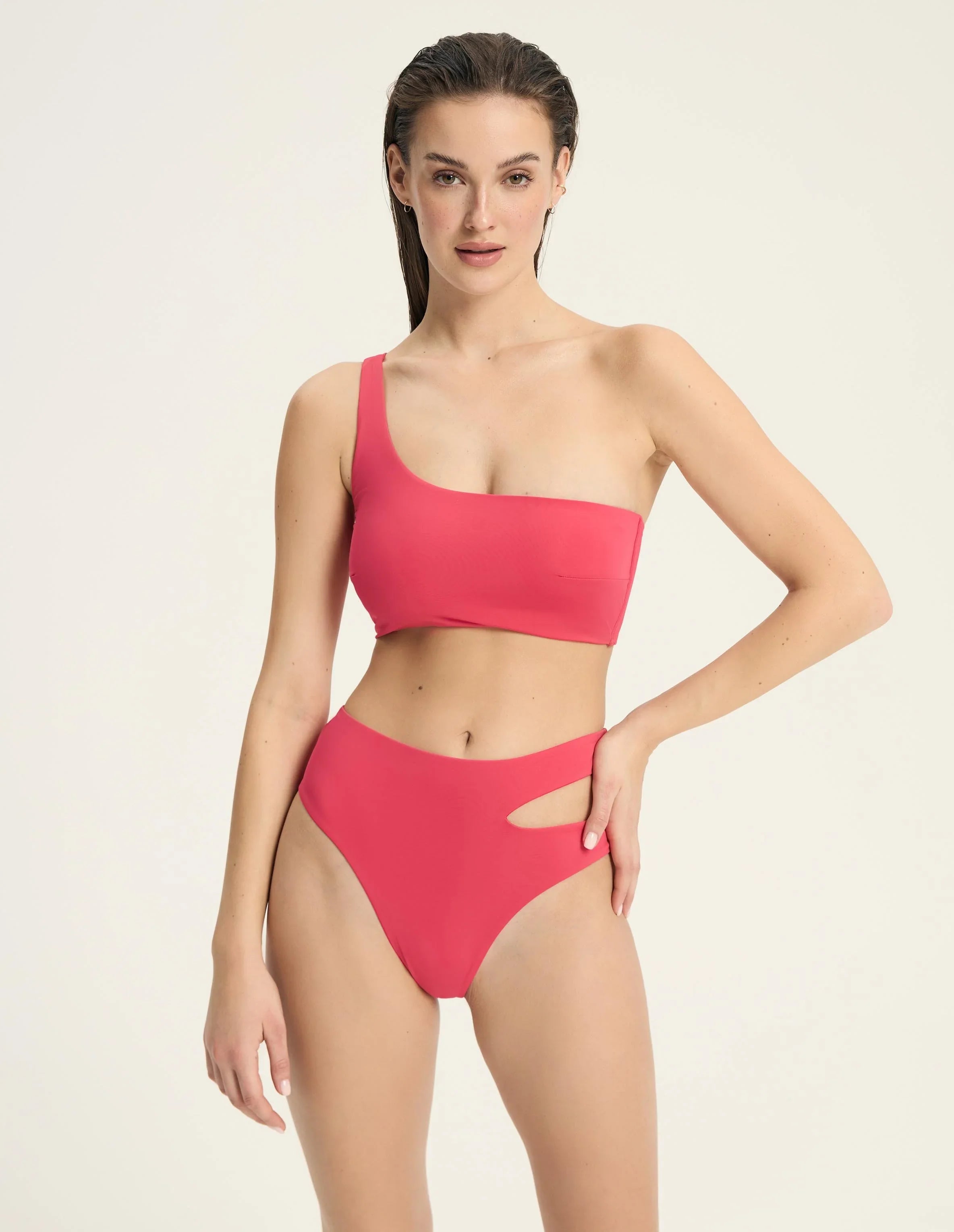 Bikini bottom  Firenze Hot pink - 1