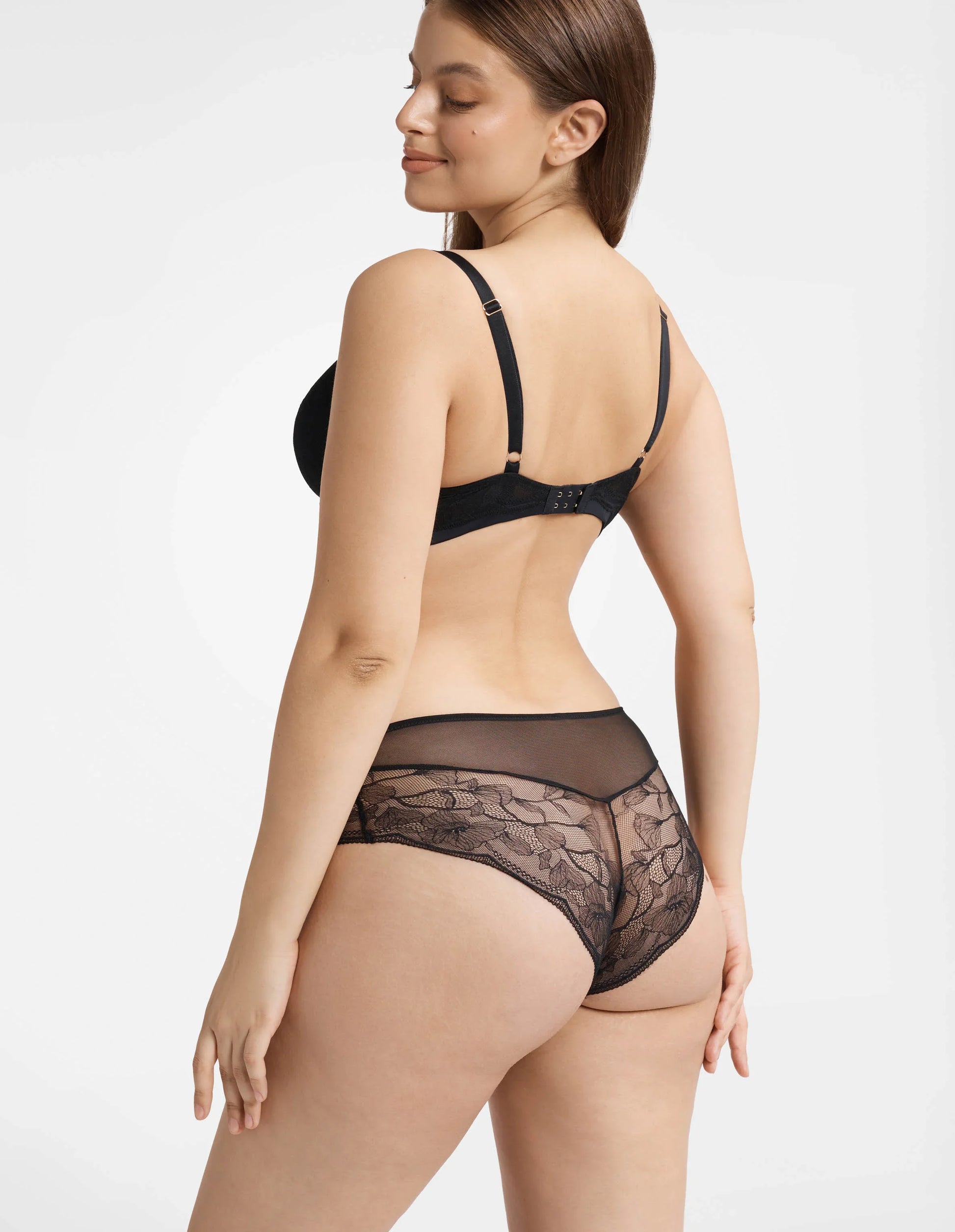 High-Waisted Briefs Talisman Black/gold - 1