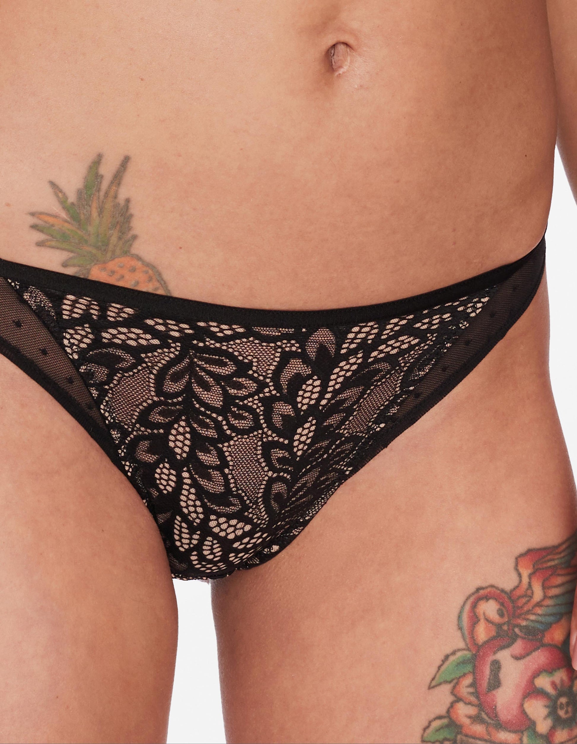 Panties Tarah Black/gold - 2