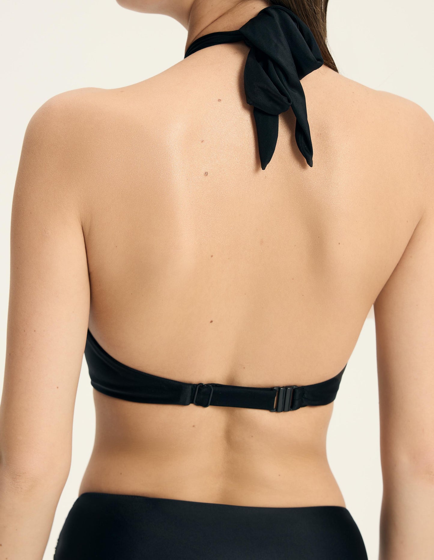 Bikini top bandeau Truffle Black - 4