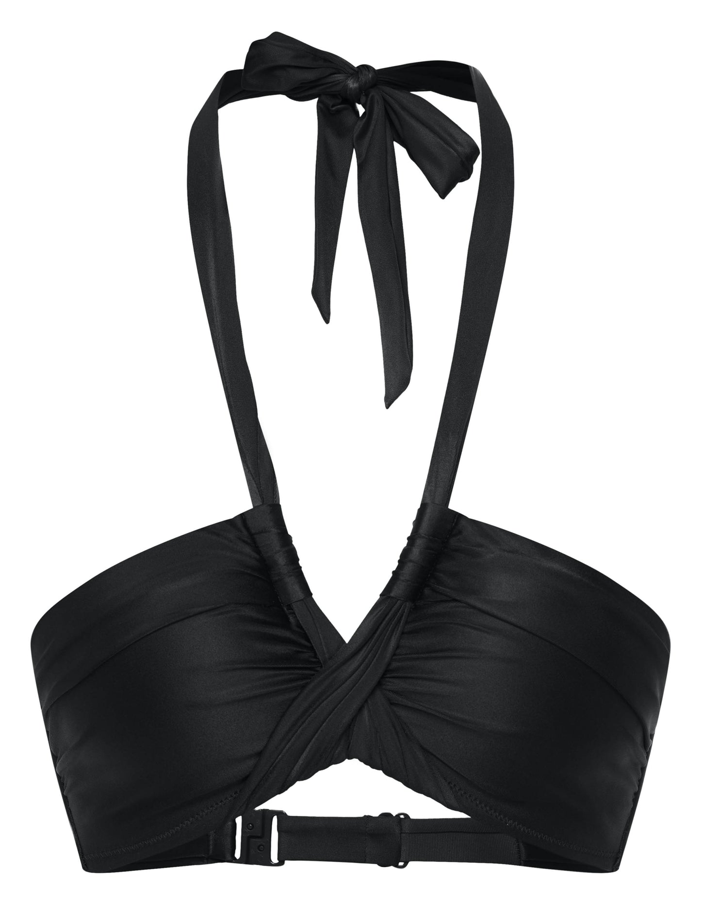Bikini top bandeau Truffle Black - 6