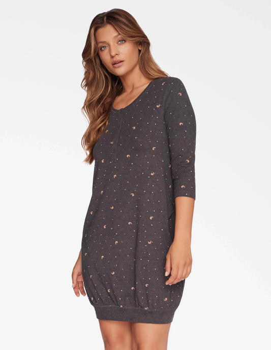 Nightdress Calenula Grey