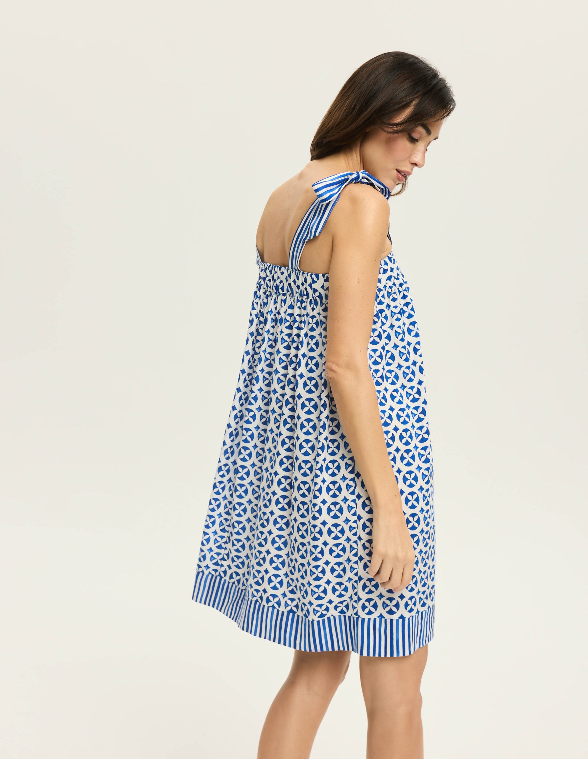 Nightgown Rekha Navy - 2