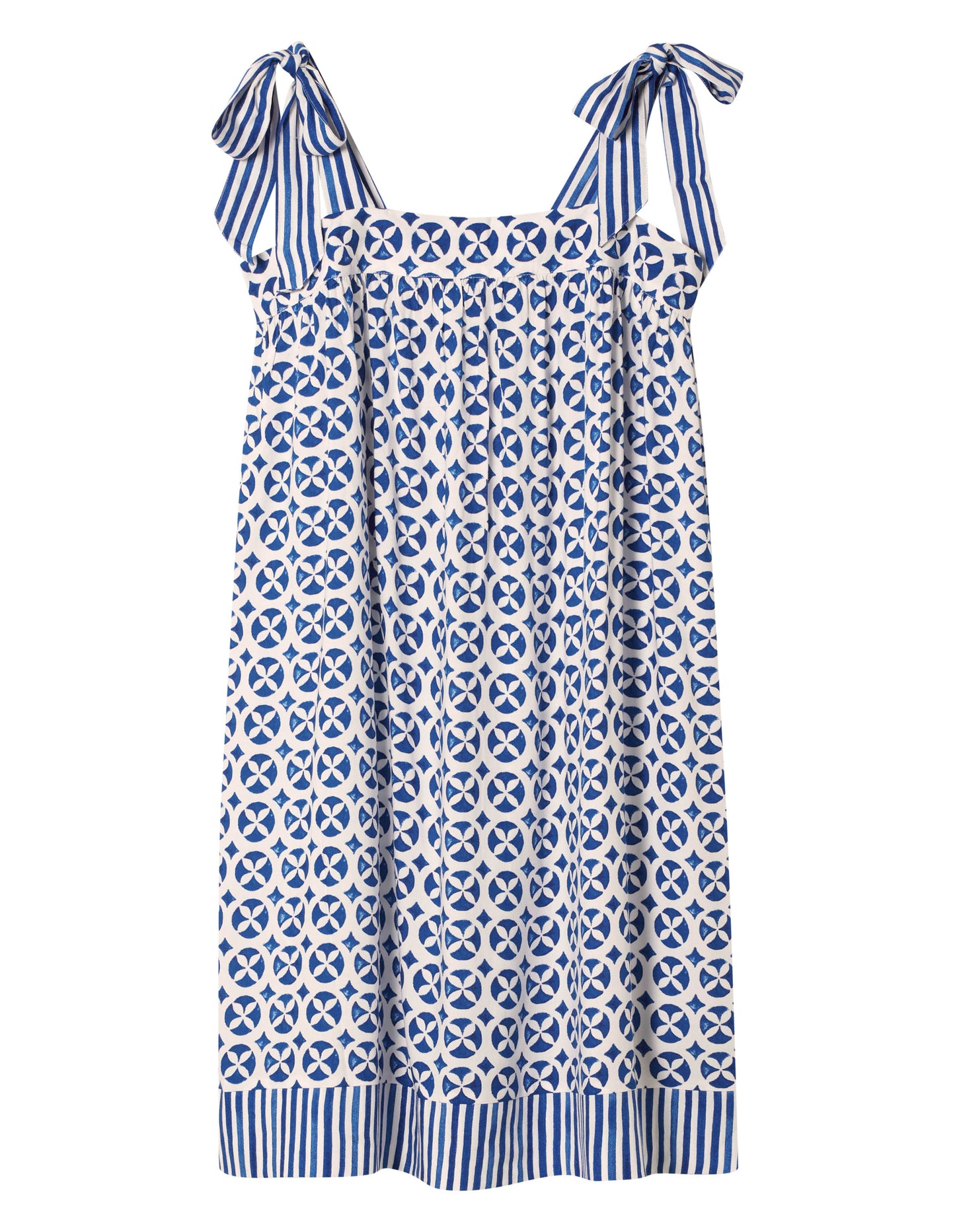 Nightgown Rekha Navy - 4