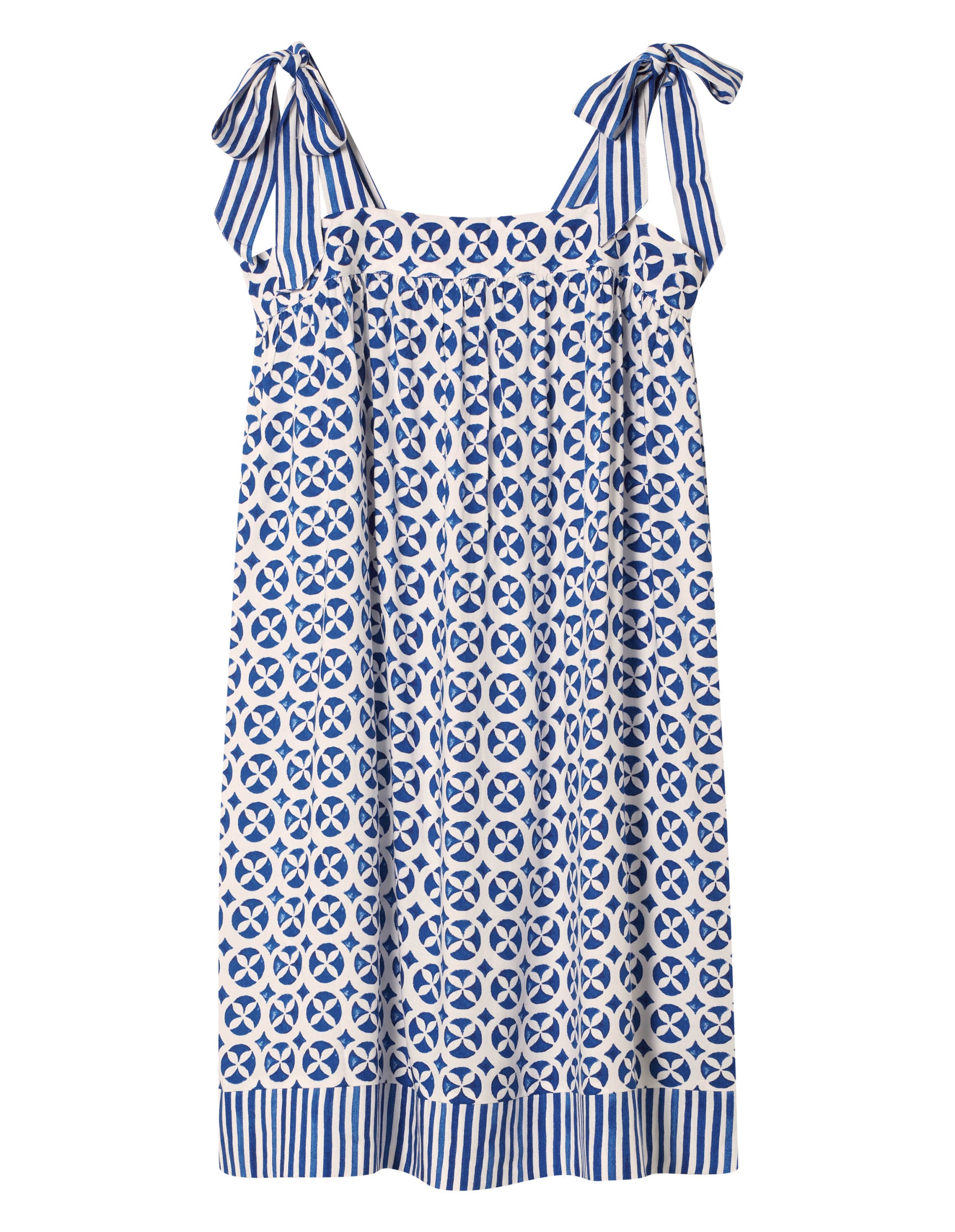 Nightgown Rekha Navy - 4