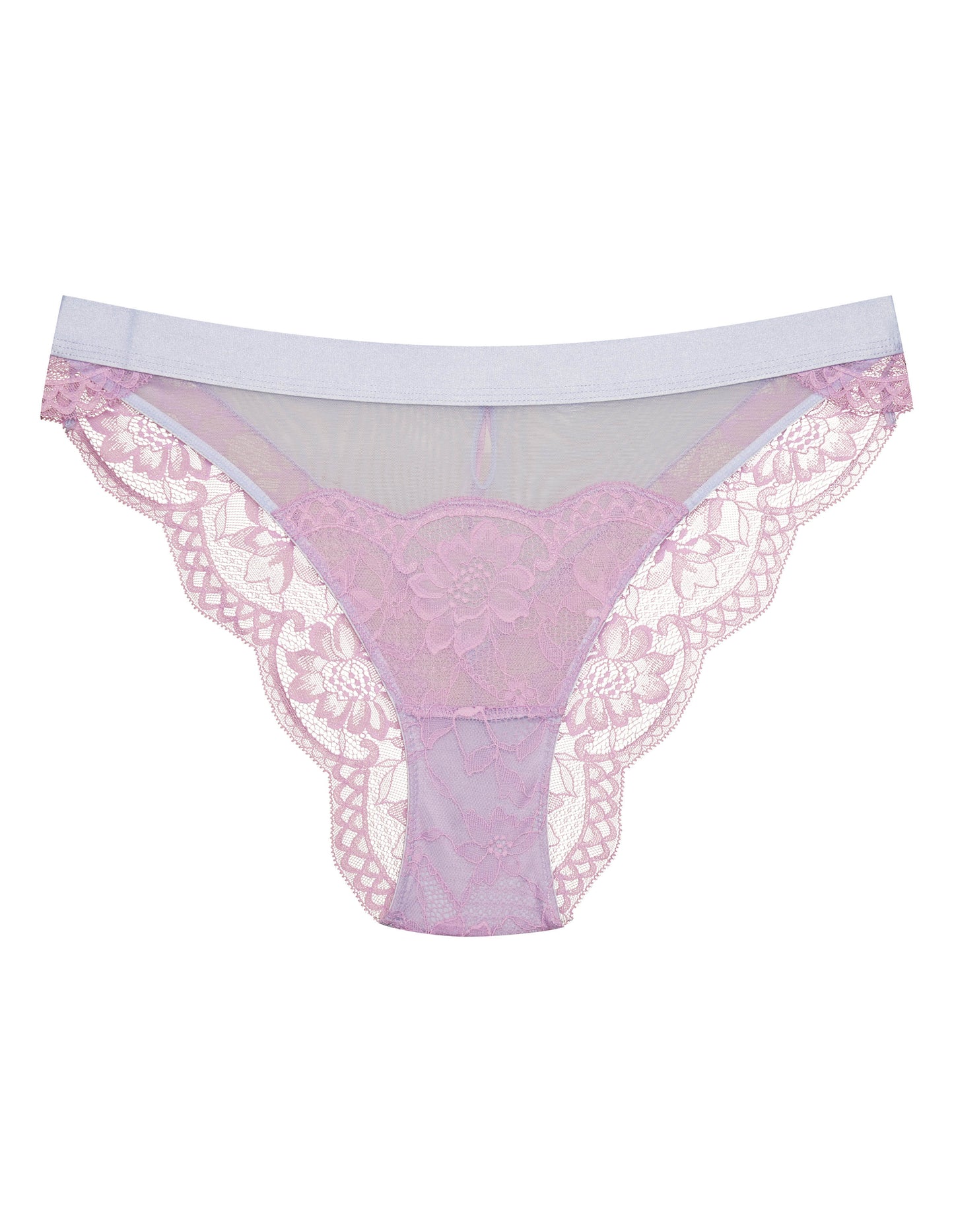 High-waisted paites Bloovii Samara Pale blue - 4