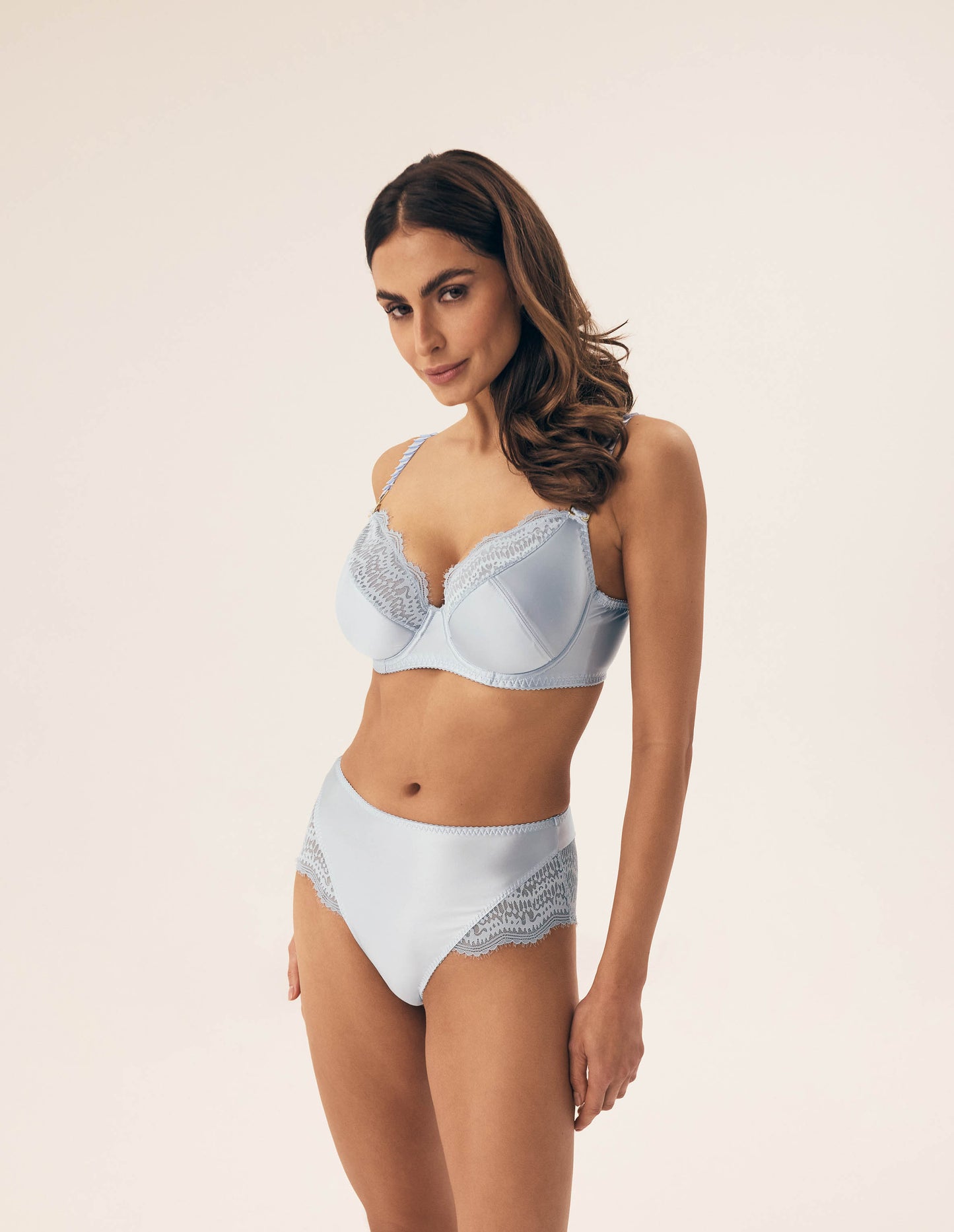 High-waisted panties Brillant Light blue - 3