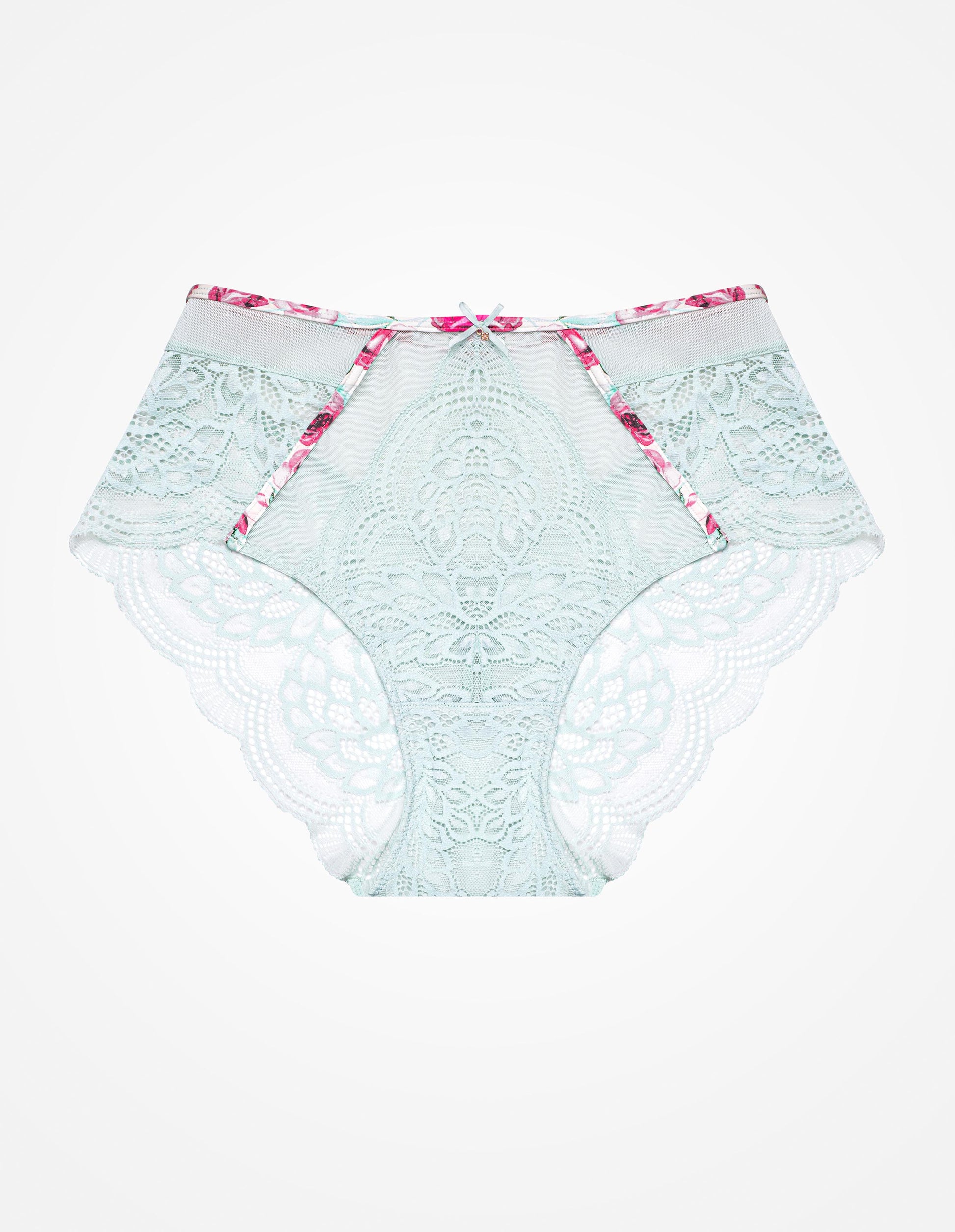 HIGH-WAISTED BRIEFS Kandy Mint green