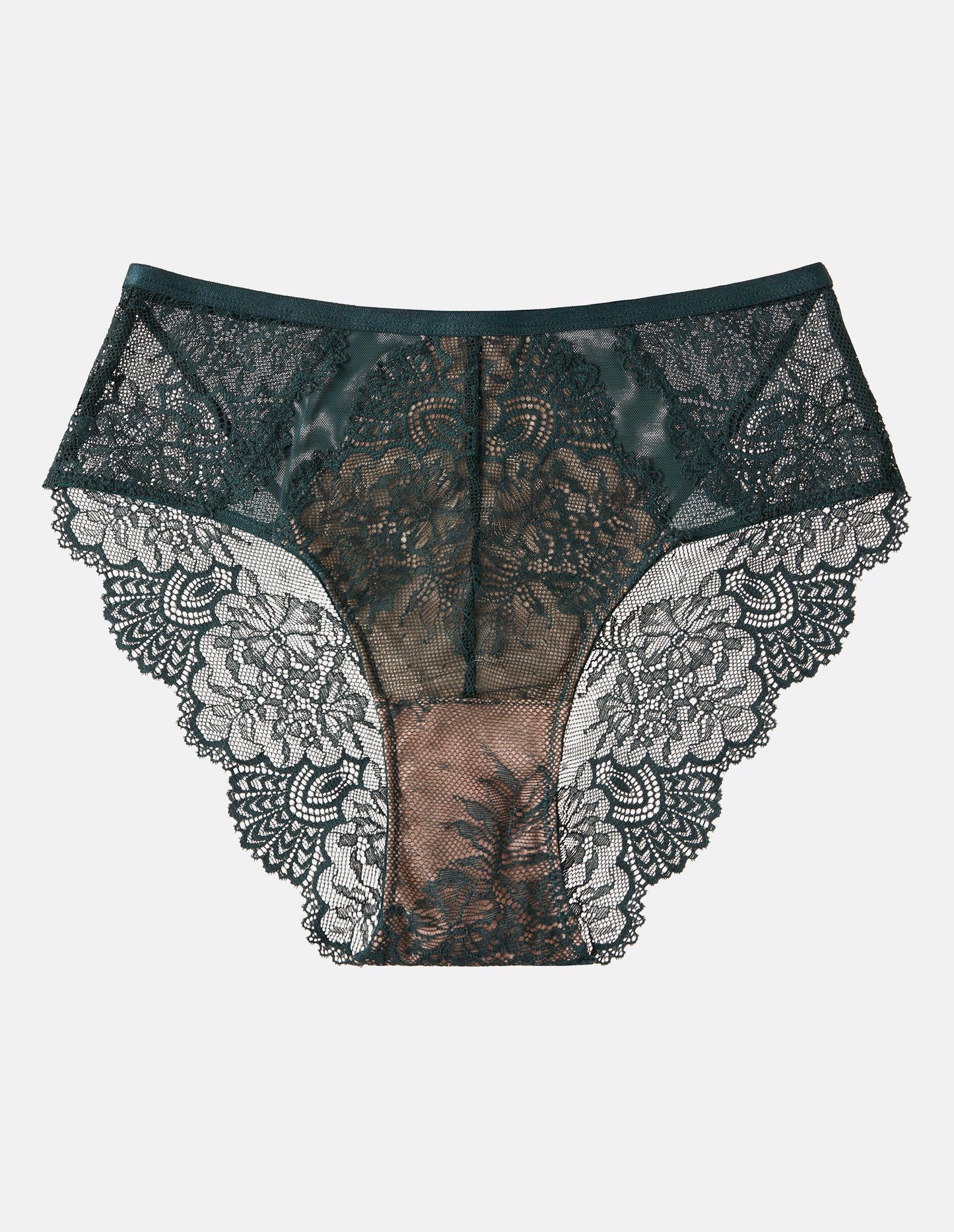 High-waisted briefs Ramira Dark green - 5