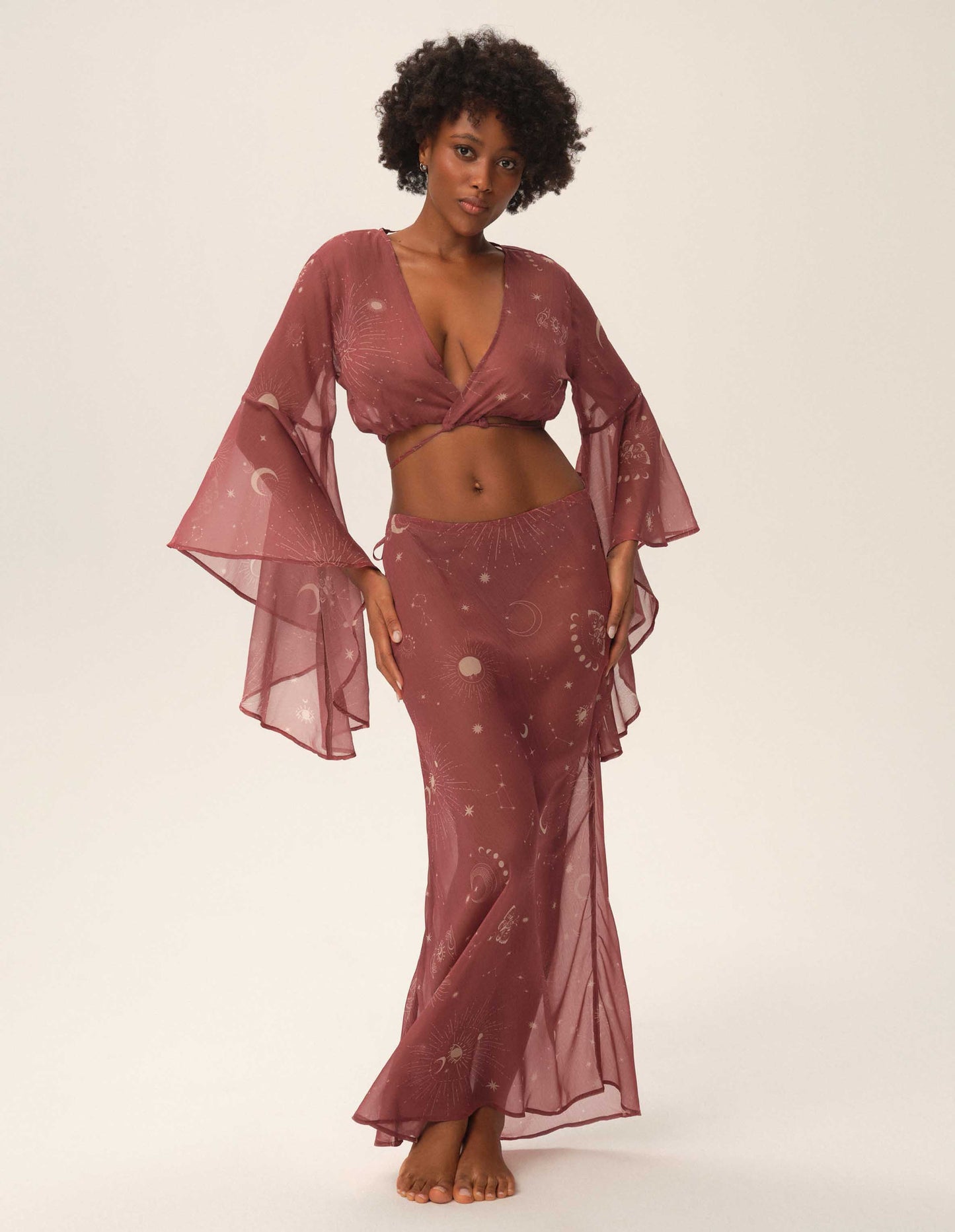 Beach skirt Lunar Brown - 9