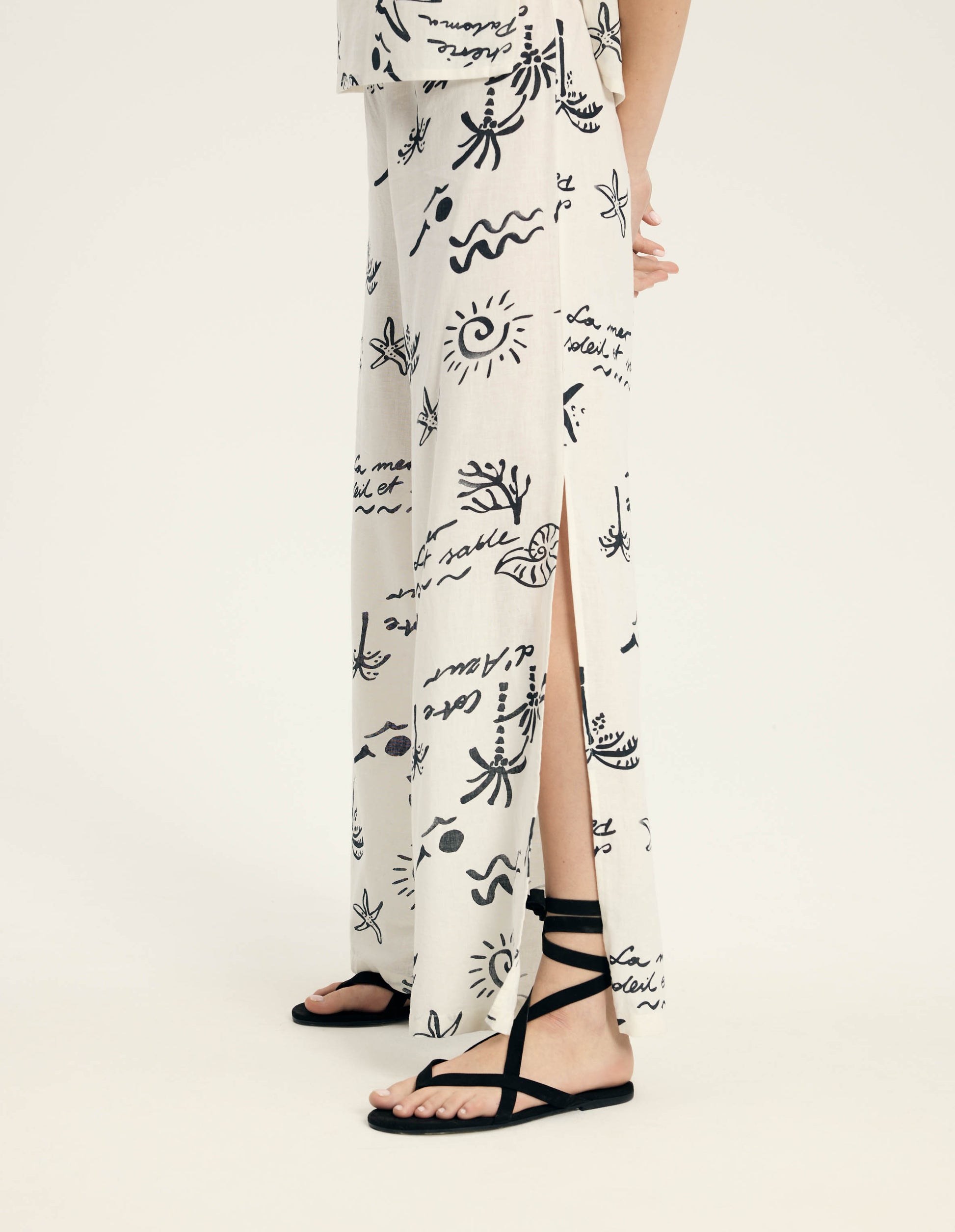 Trousers Azzurro Cream - 4
