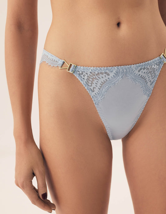 Thongs Brillant Light blue - 1