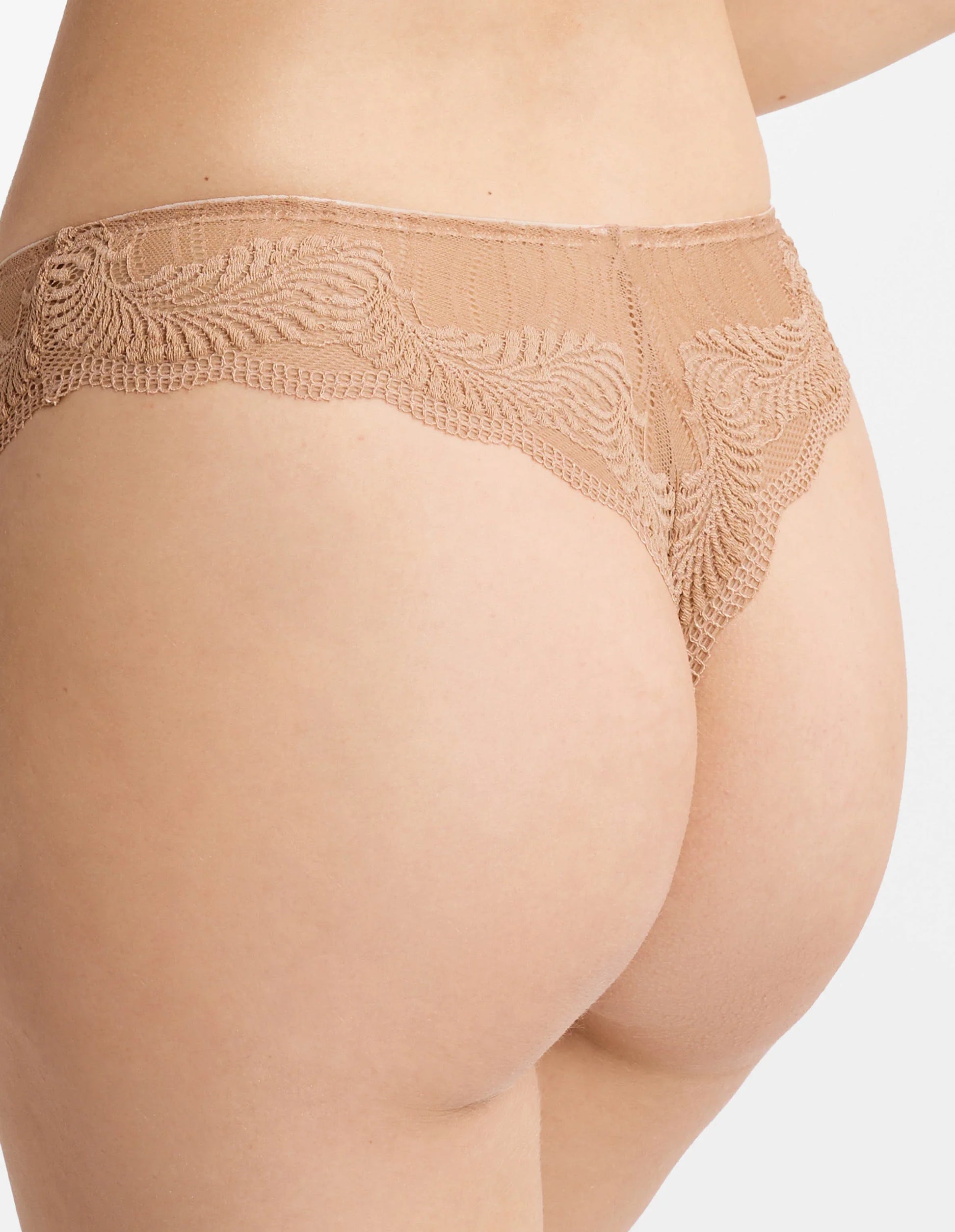 Thongs Khloe Golden brown - 3