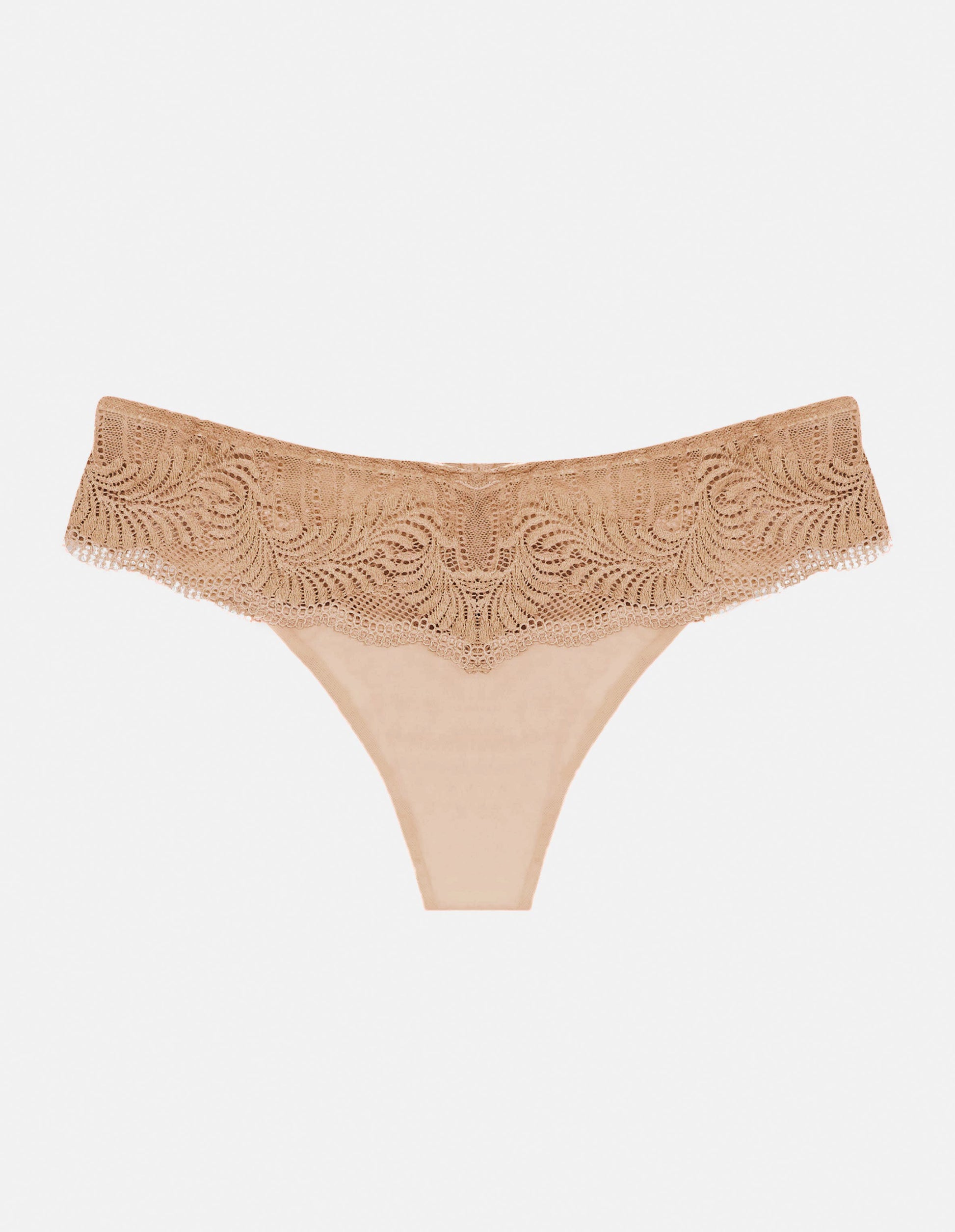 Thongs Khloe Golden brown - 5