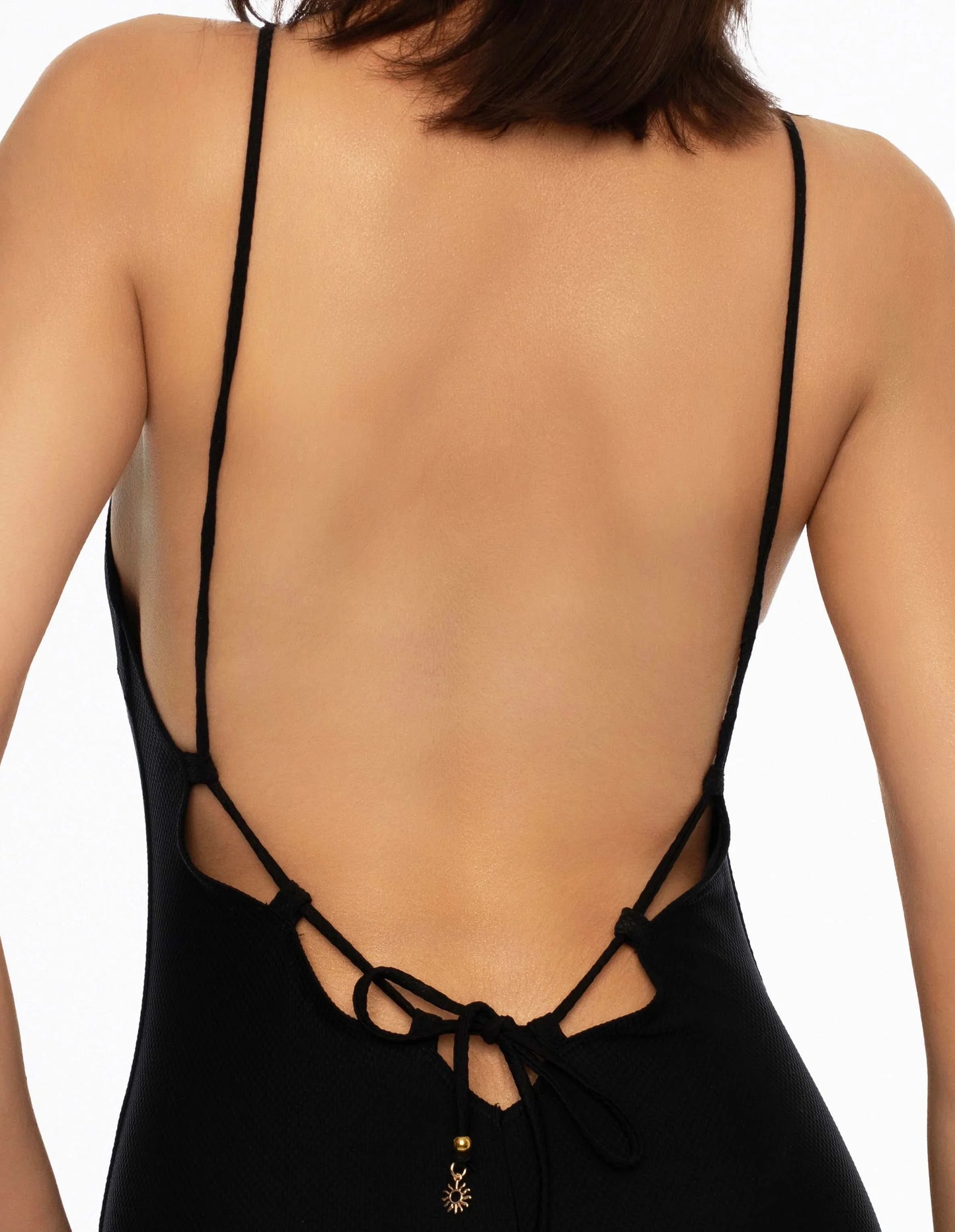 One-piece swimsuit Sunrise Black - Avarrra
