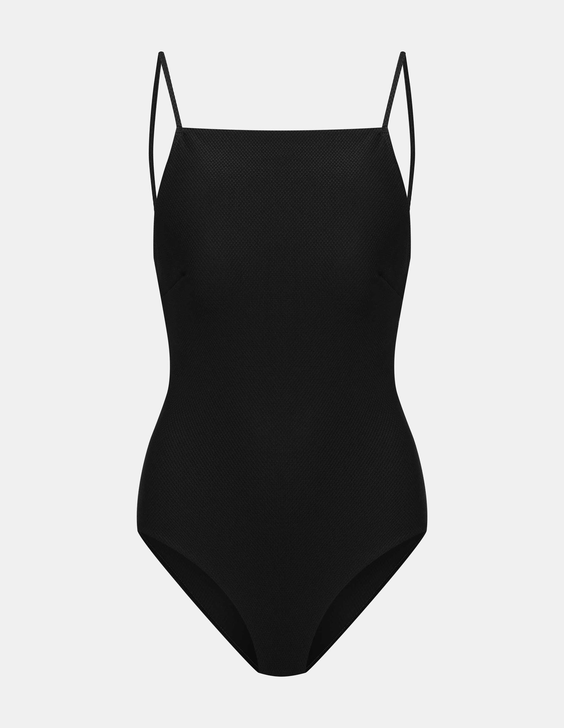 One-piece swimsuit Sunrise Black - Avarrra