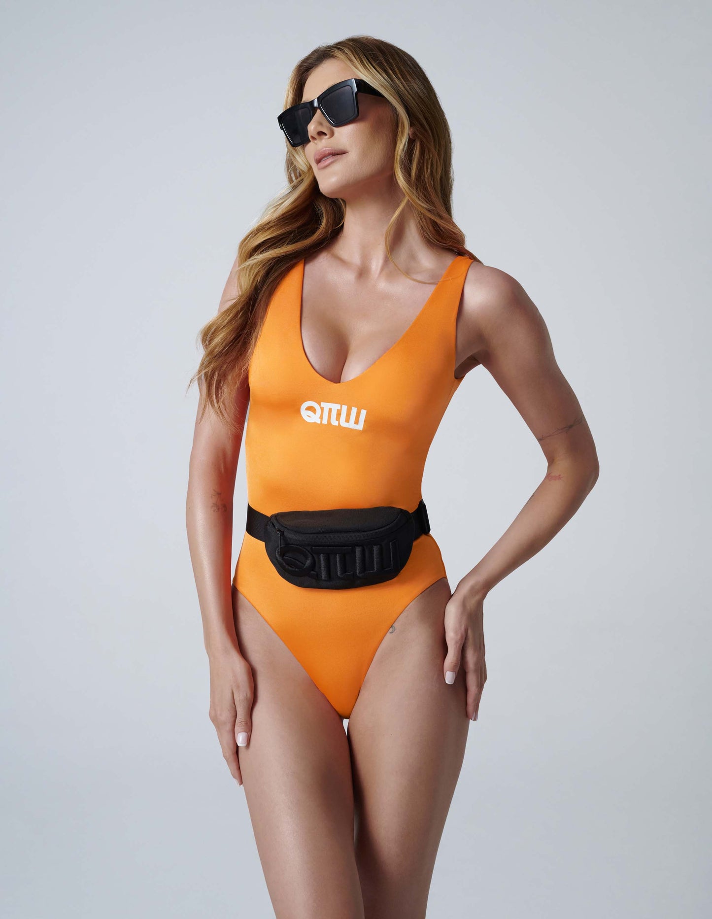 One-Piece Swimsuit Guilty Orange
