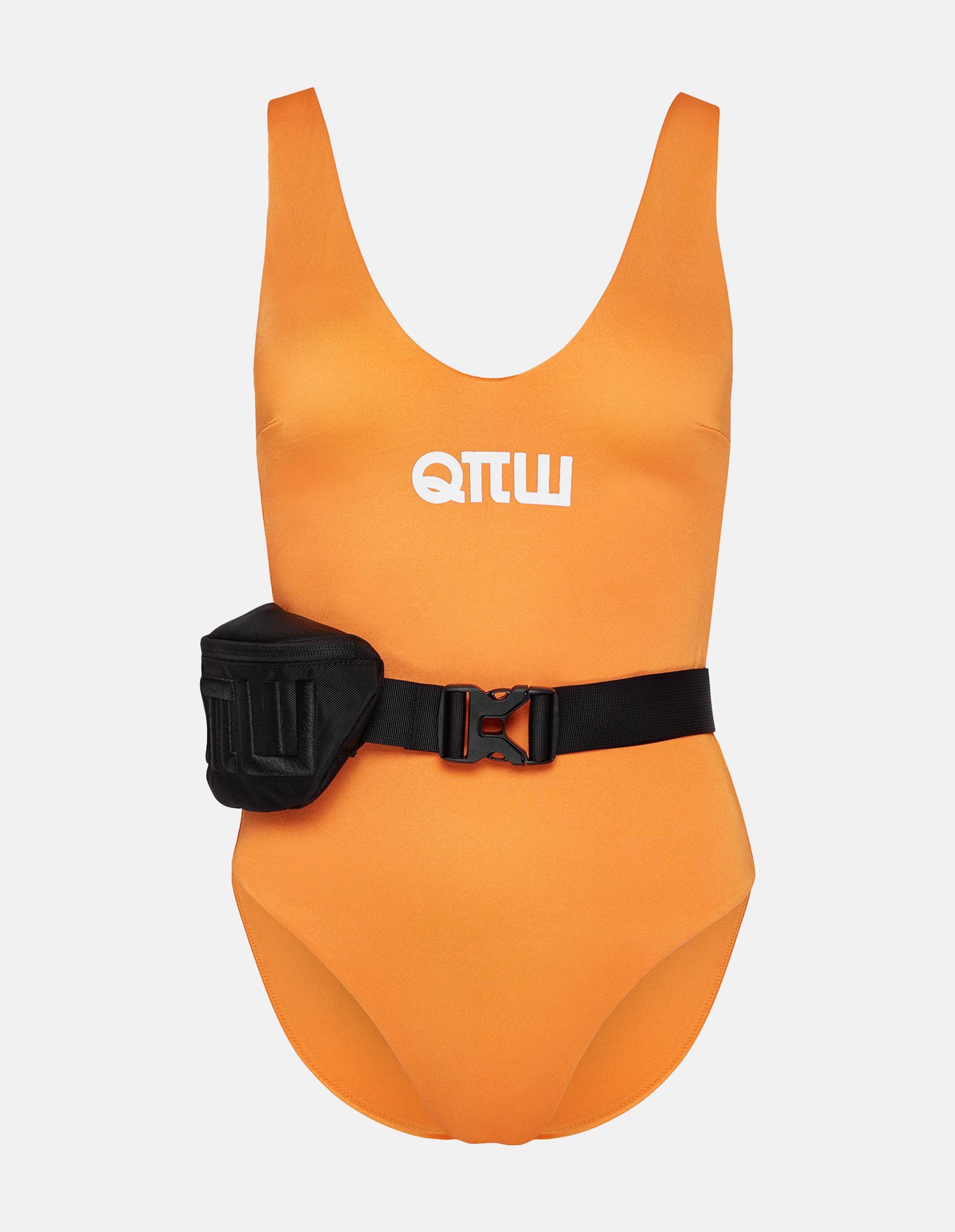 One-Piece Swimsuit Guilty Orange - 4