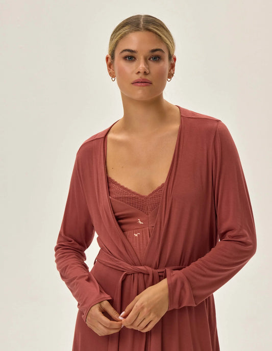 Robe Jayden Maroon - 1