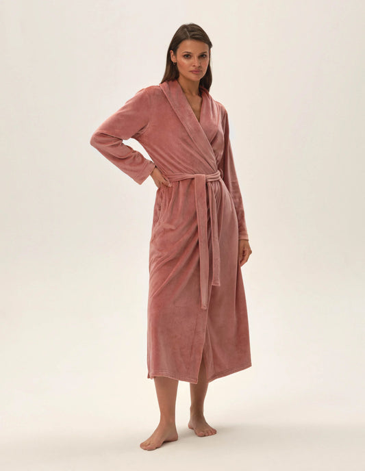 Robe Joice Maroon