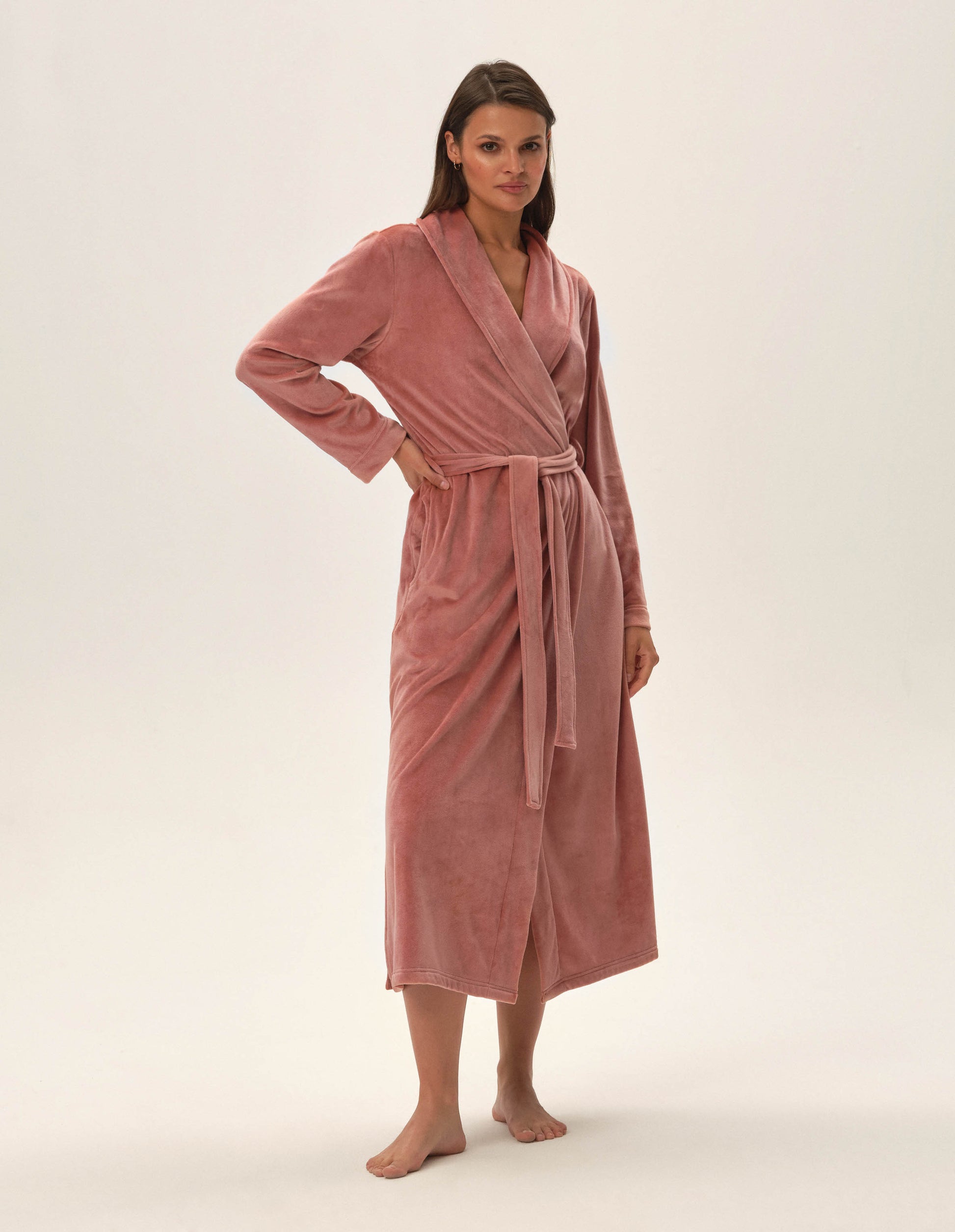 Robe Joice Maroon