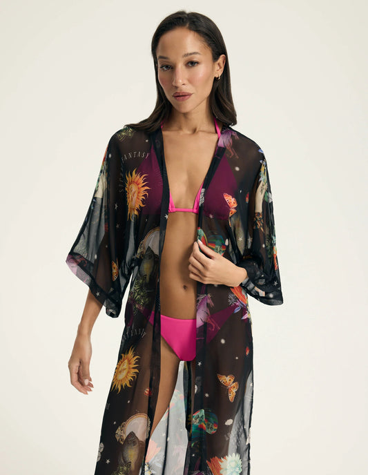 Beach robe Harlay Black