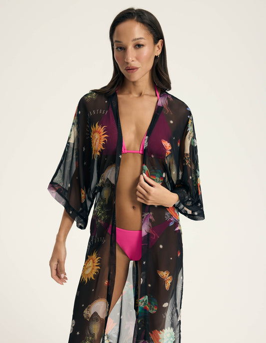 Beach robe Harlay Black