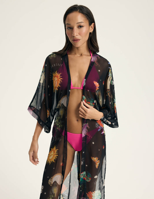 Beach robe Harlay Black