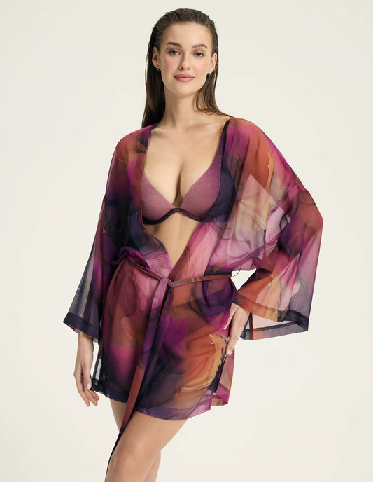 Beach robe Tango Dark violet