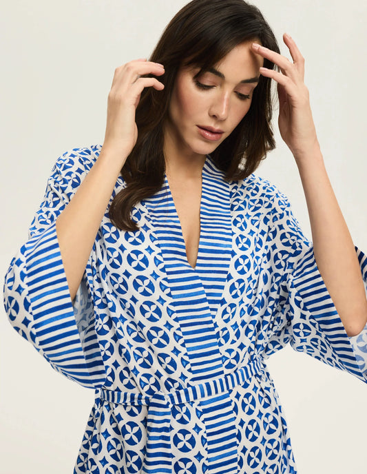 Robe Rekha Navy - 1
