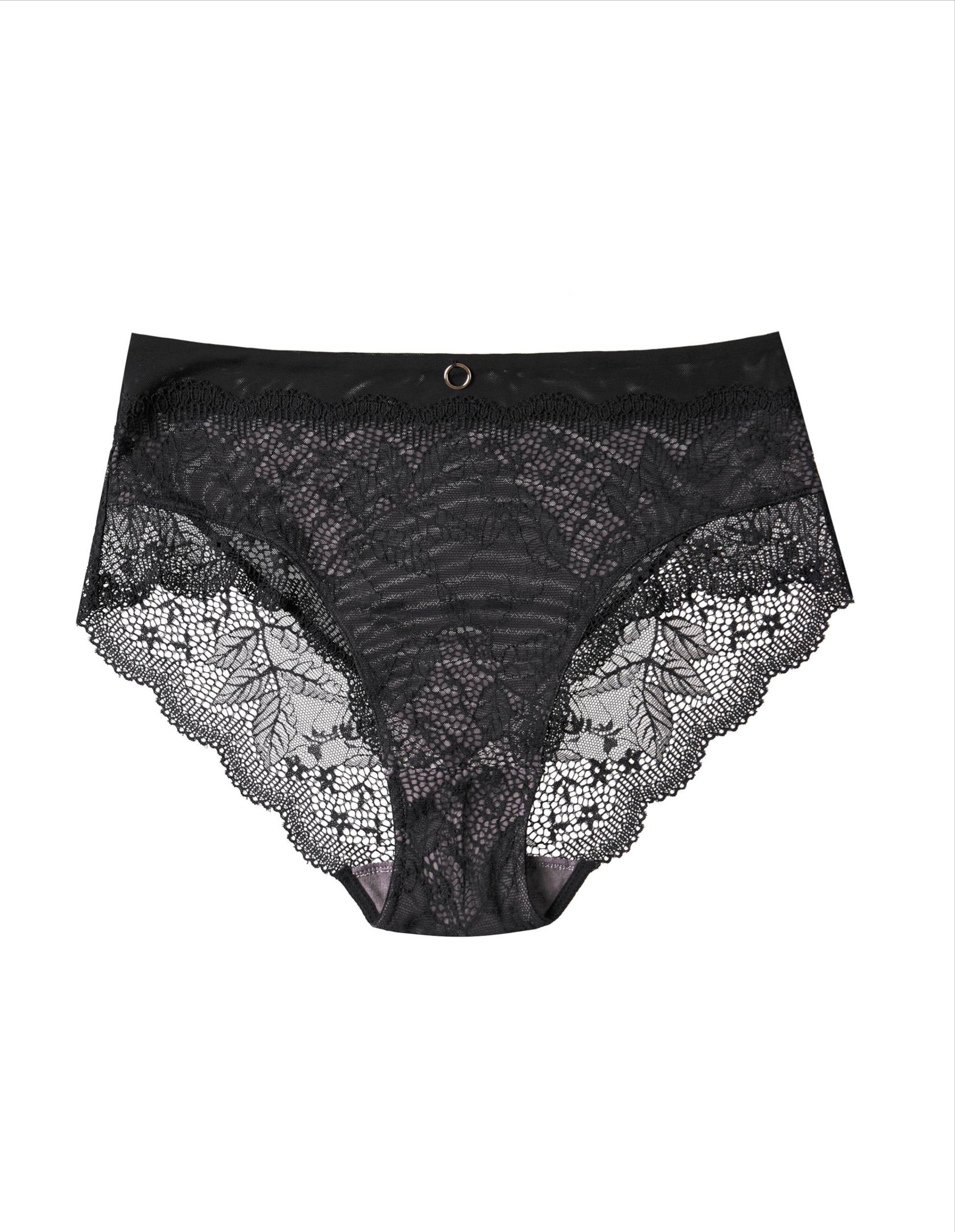 High-Waisted Briefs Tarot Black/grey - 4